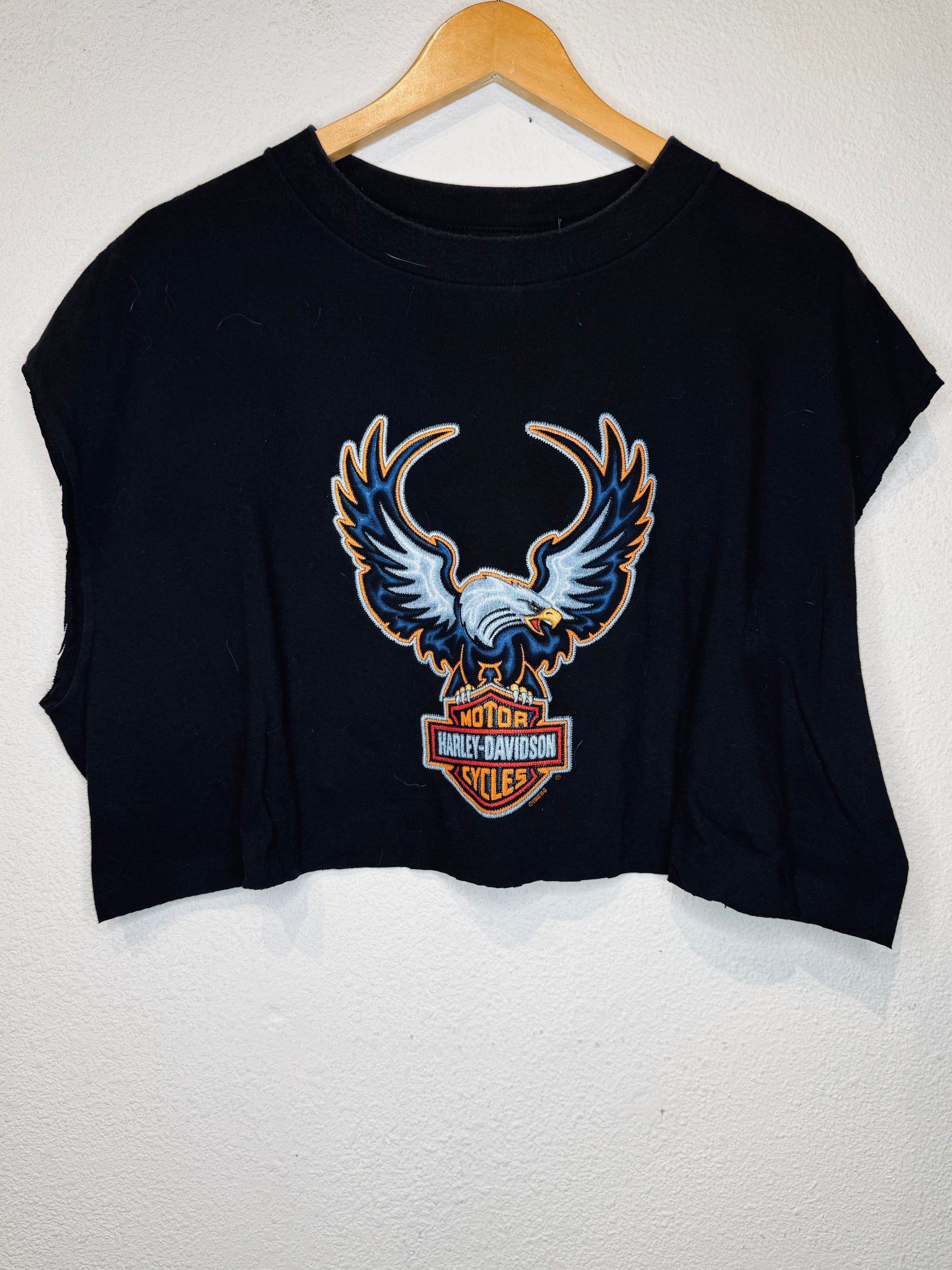 Eagle Harley Vintage Crop Tank