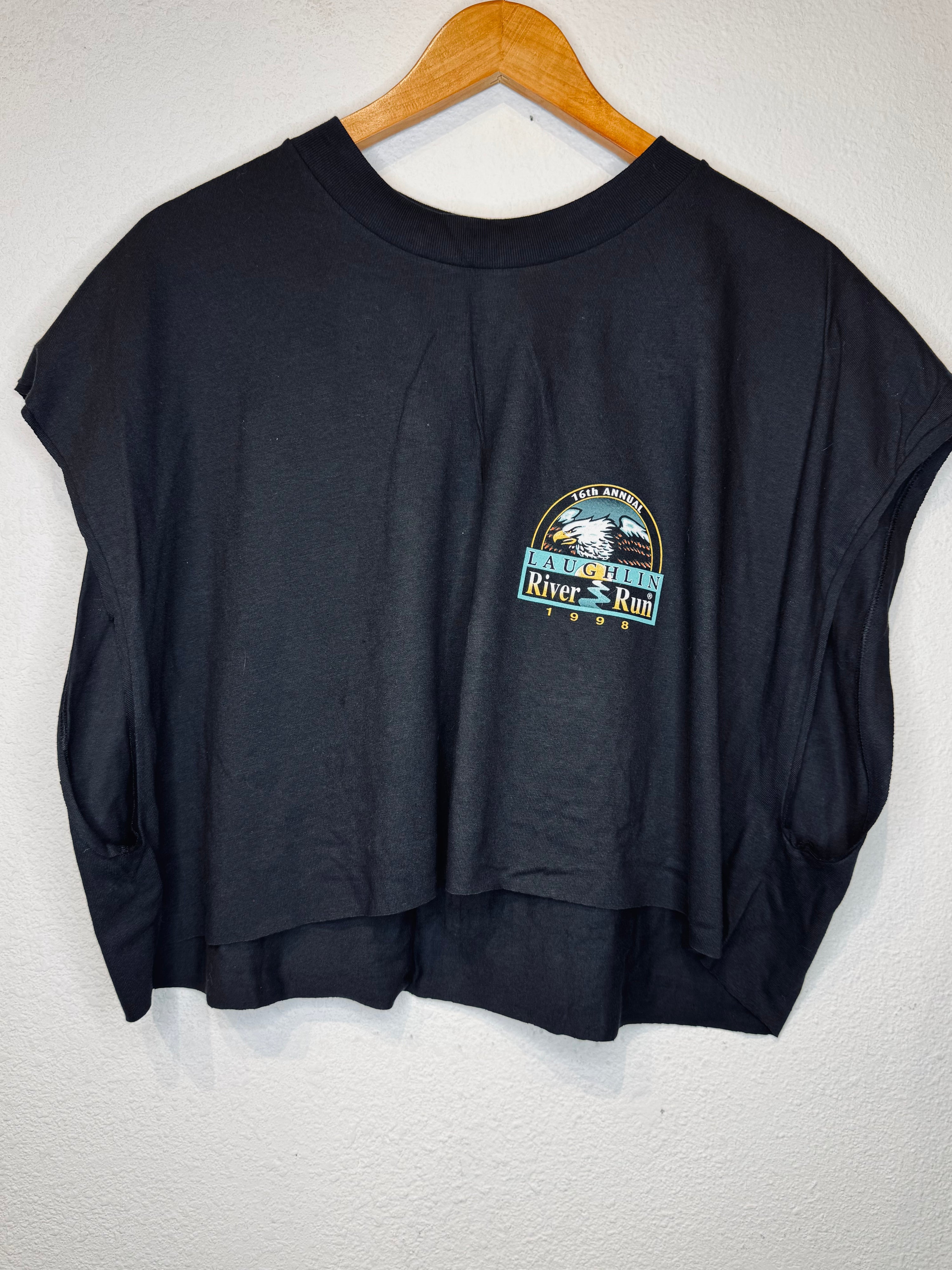 Laughlin '98 Harley Vintage Crop Tank