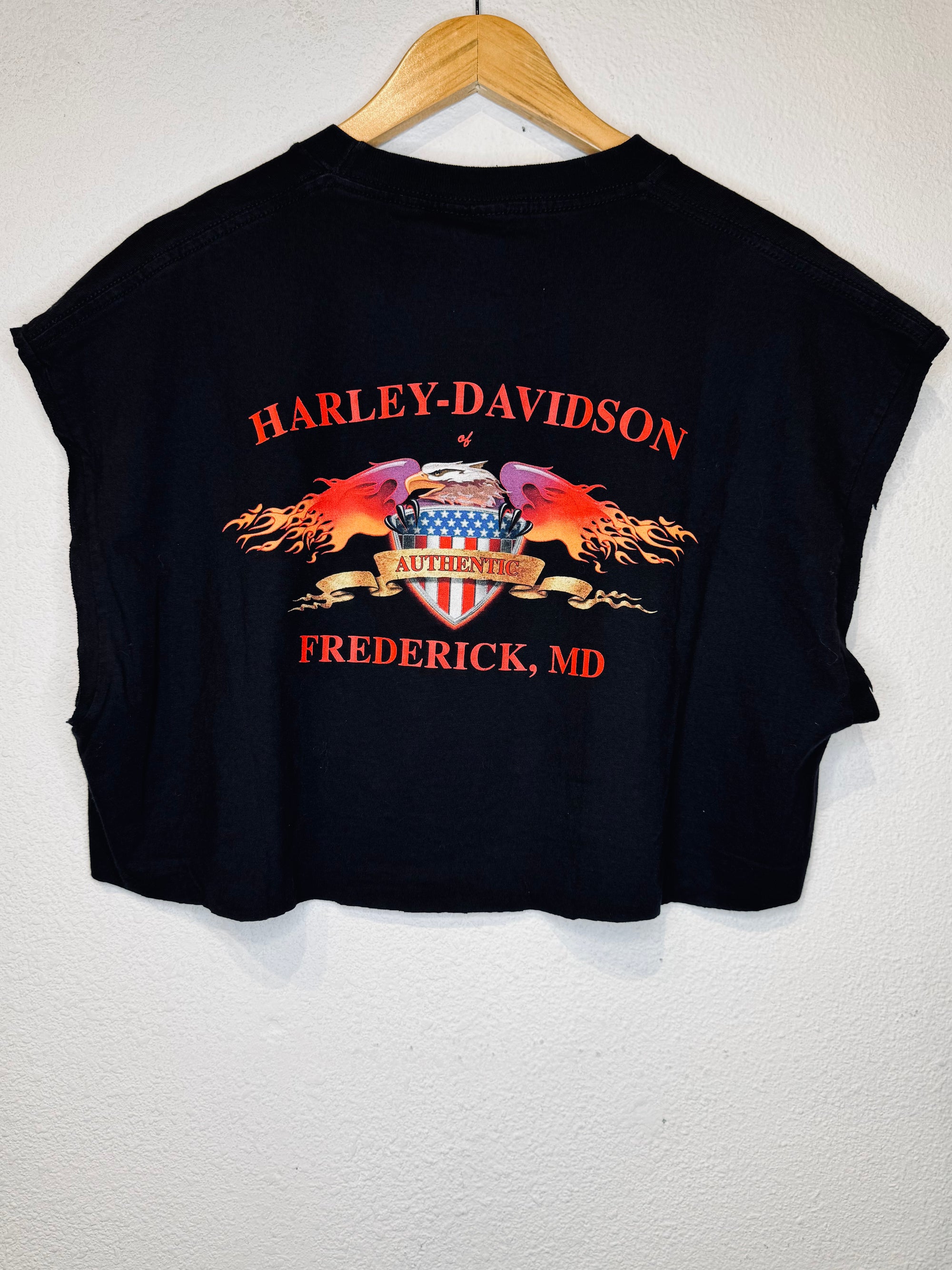 Frederick Harley Vintage Crop Tank