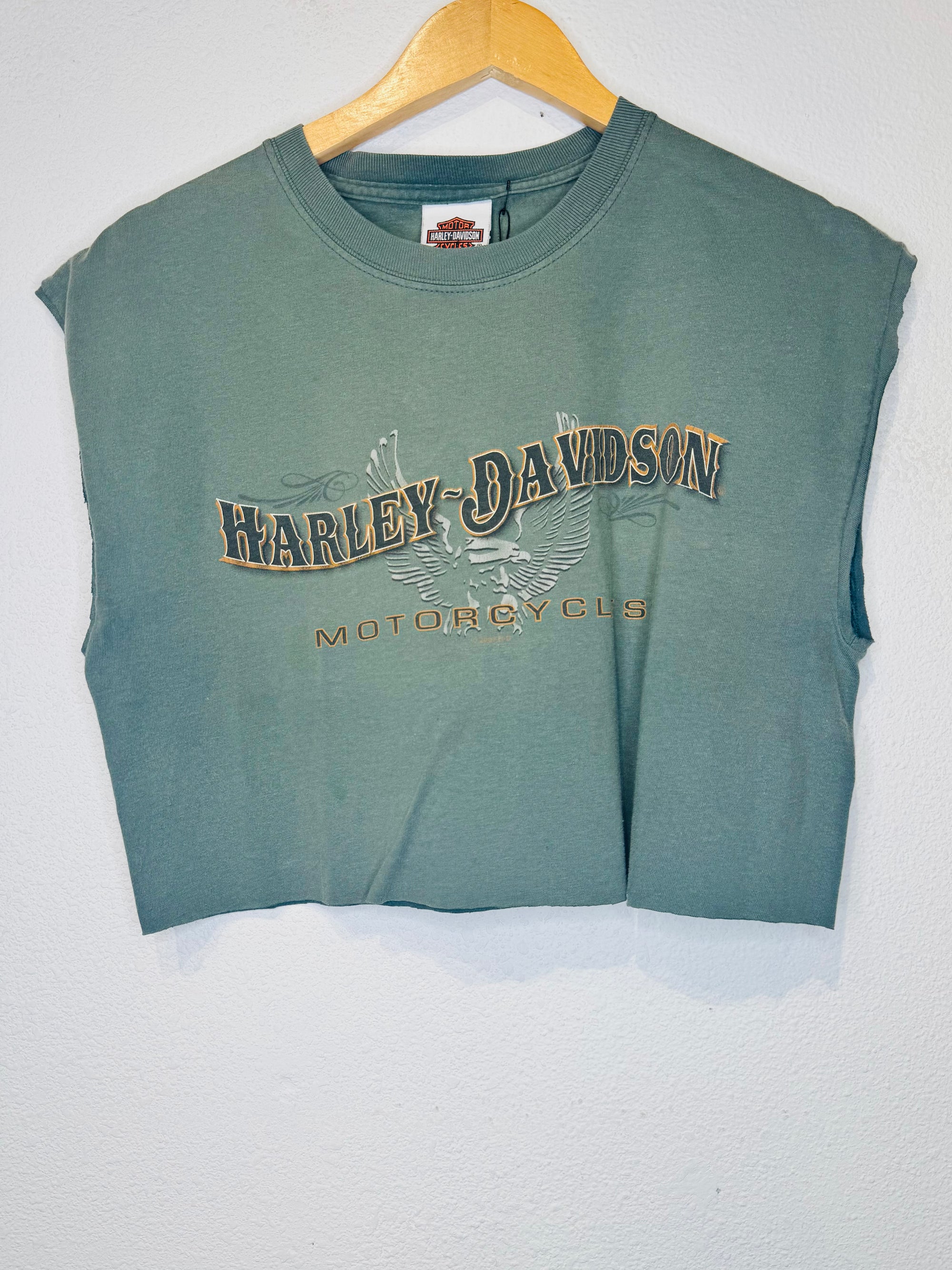 Chicago Harley Vintage Crop Tank