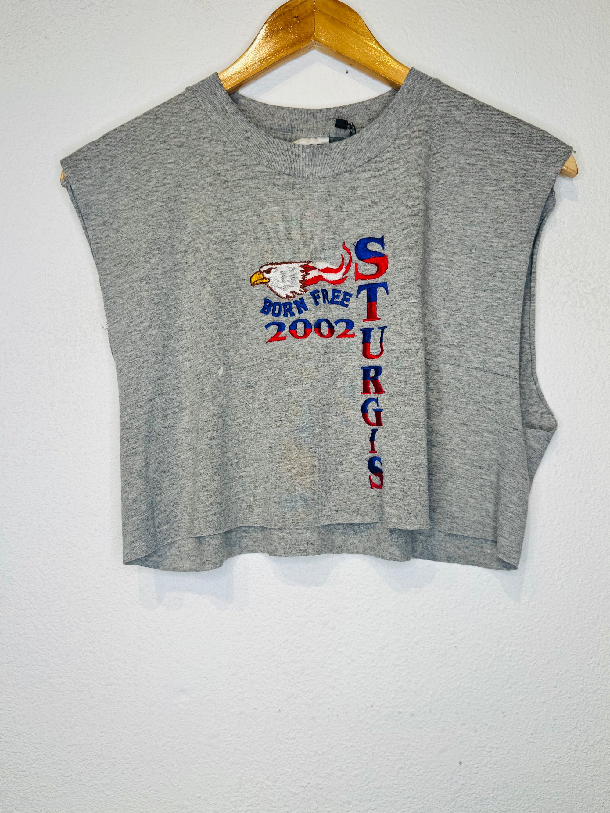 '02 Sturgis Vintage Crop Tank