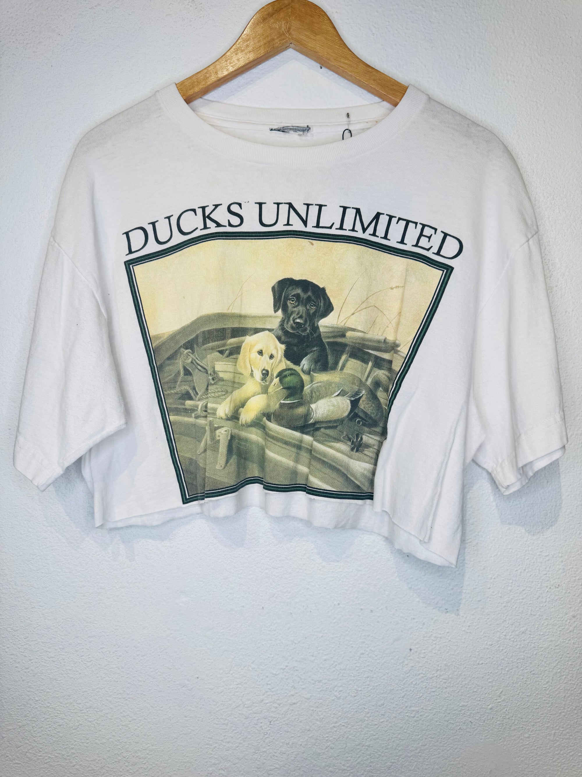 Ducks Unlimited Vintage Crop Tee