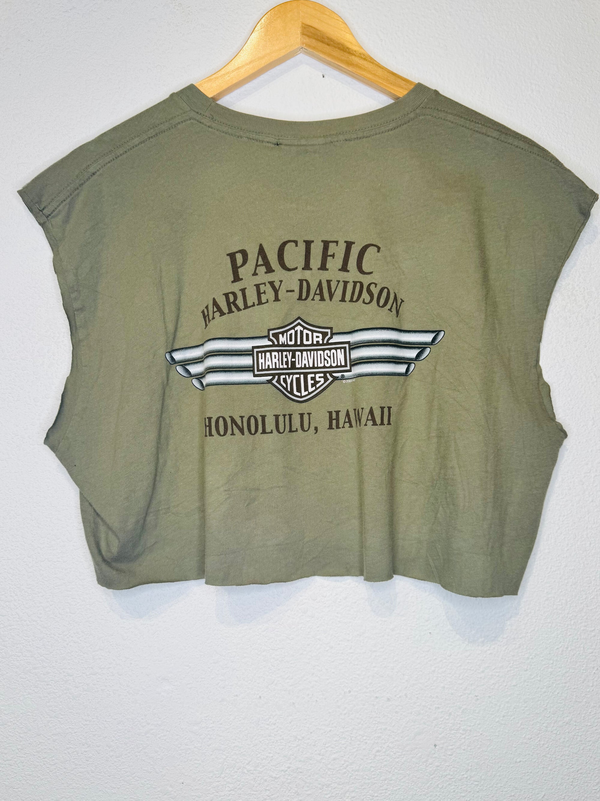 Pacific Harley Vintage Crop Tank
