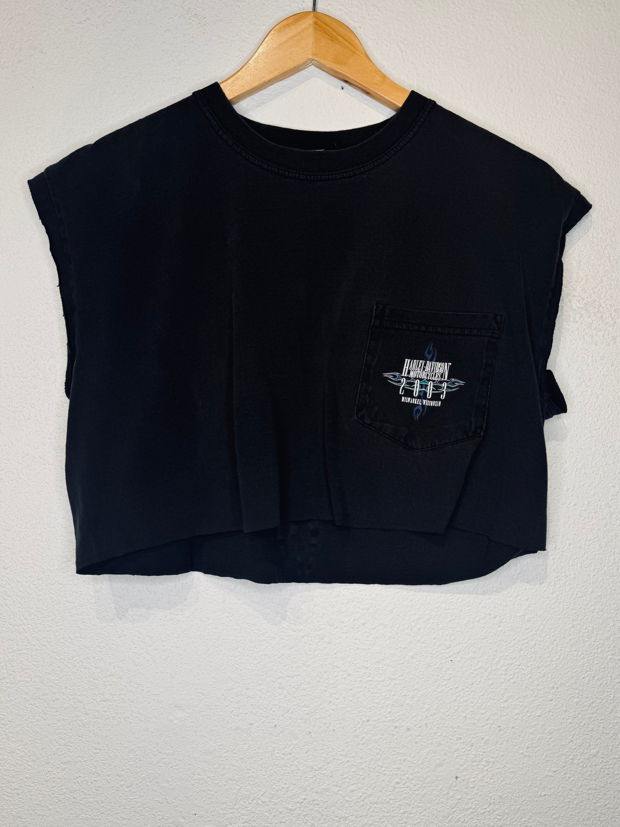 Milwaukee Harley Vintage Crop Tank