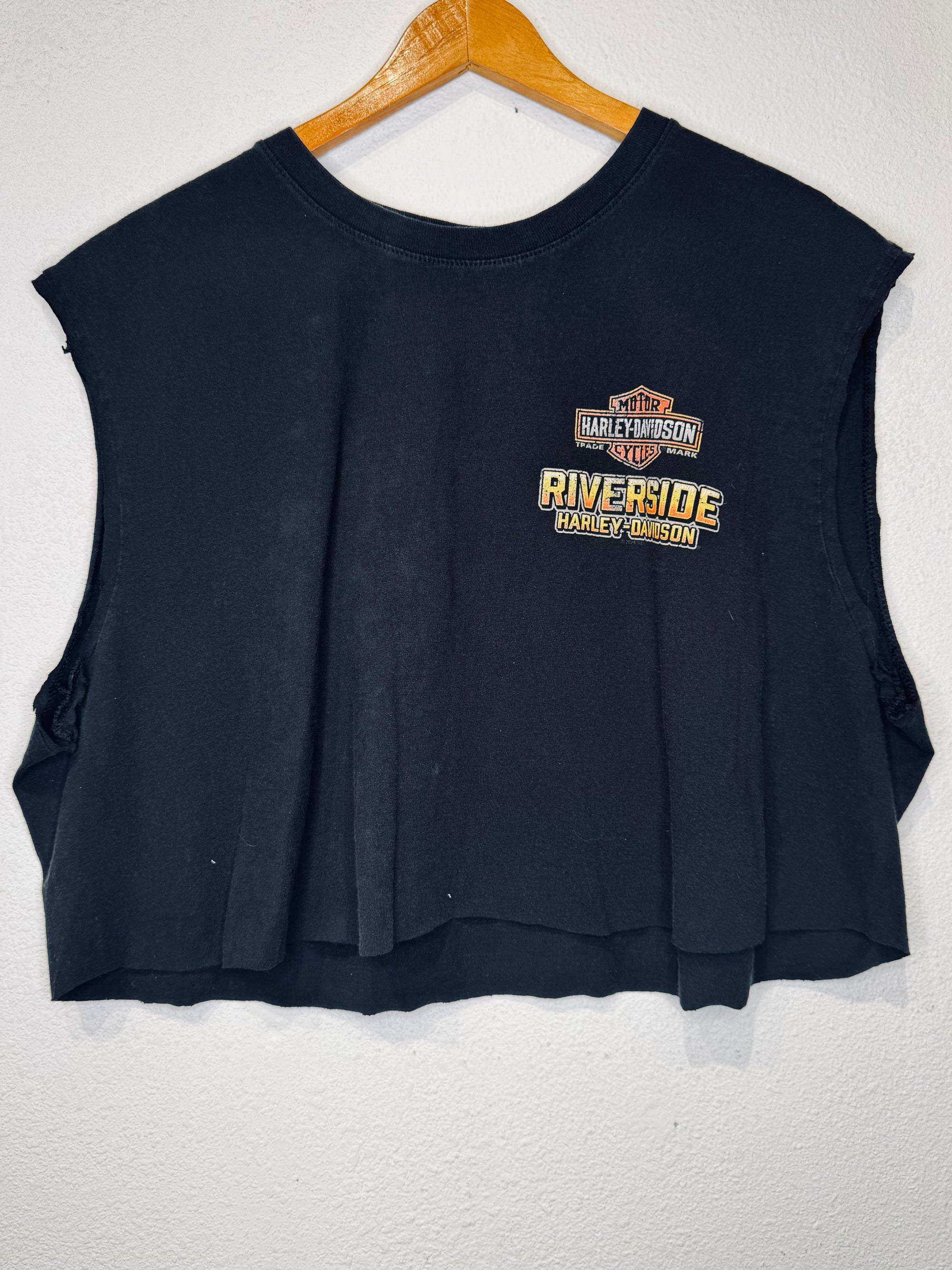 Riverside Harley Vintage Crop Tank