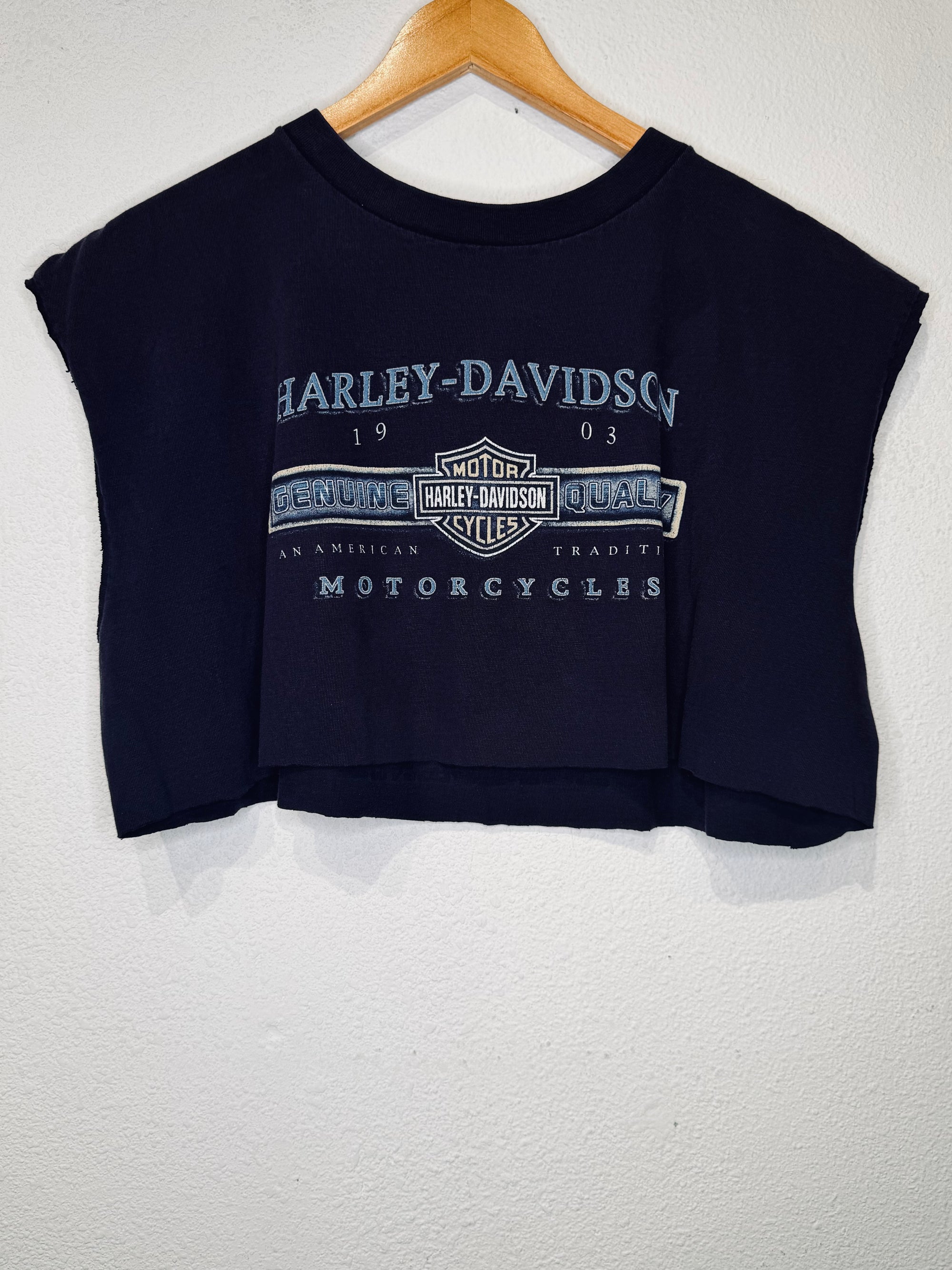 Quaid Harley Vintage Crop Tank