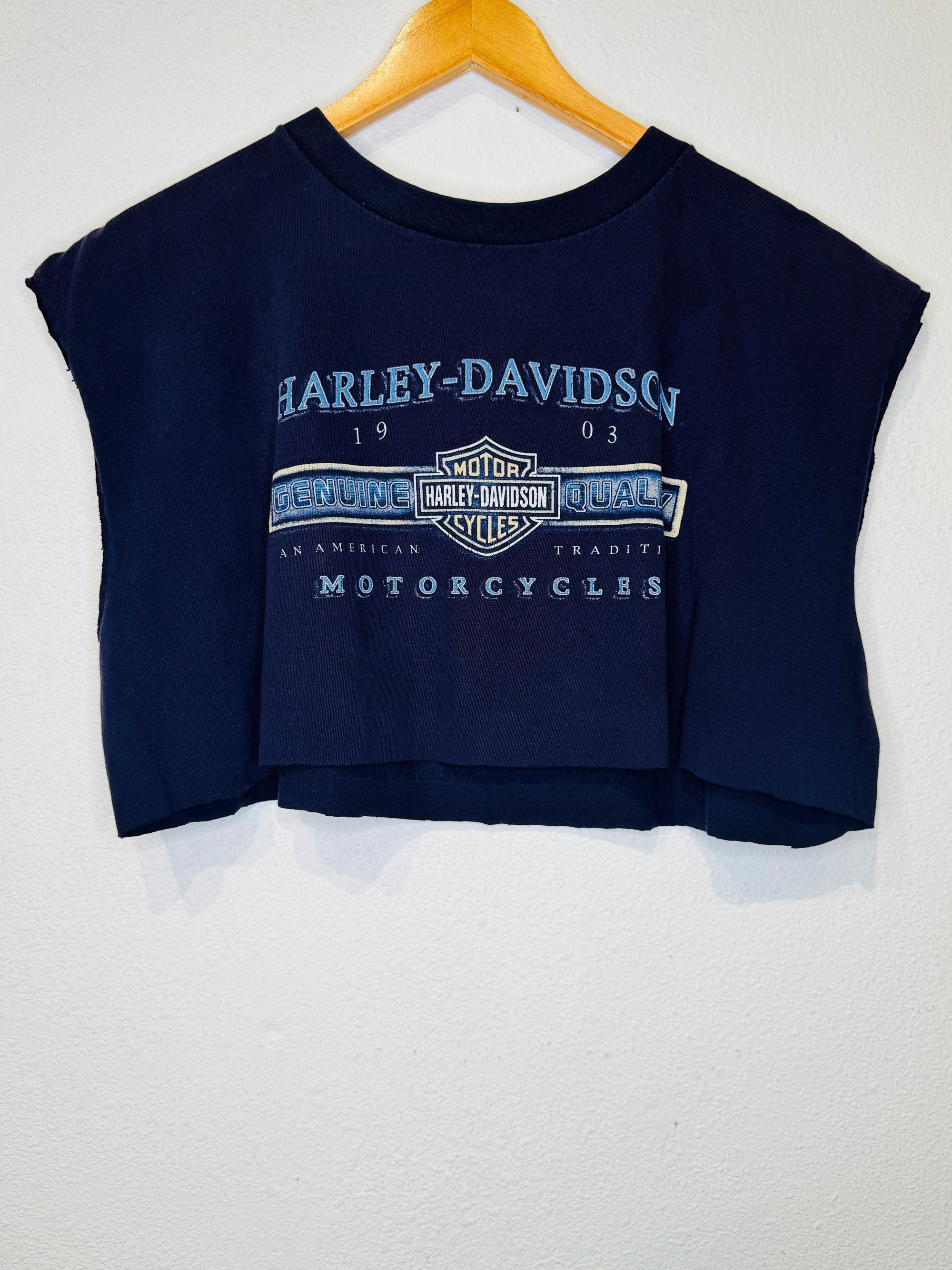 Quaid Harley Vintage Crop Tank