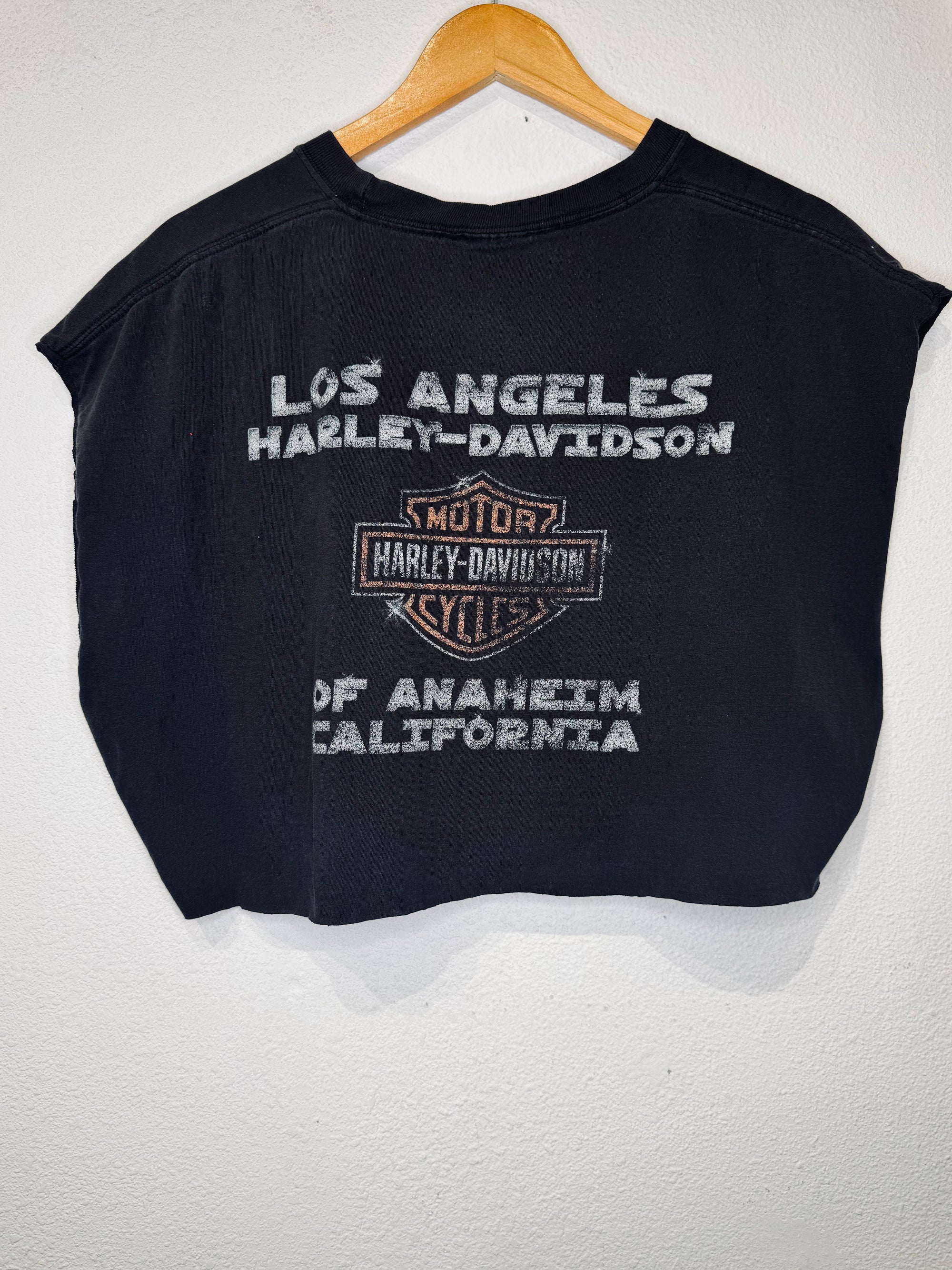 Los Angeles Harley Vintage Crop Tank
