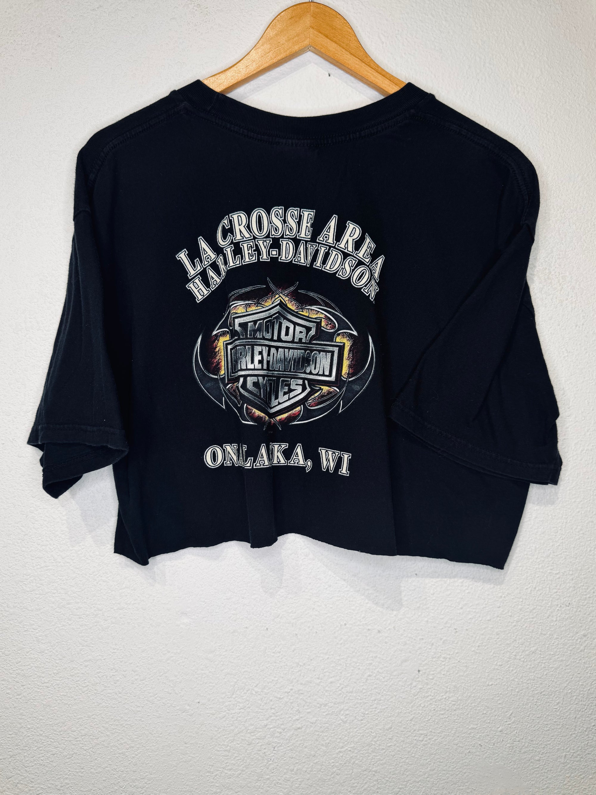 Timeless Harley Vintage Crop Tee