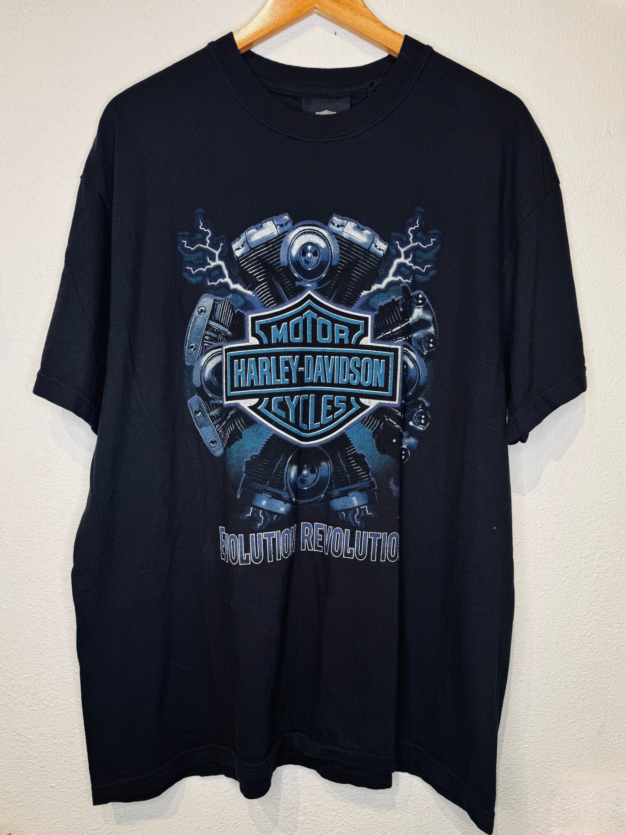 Evolution Revolution Harley Vintage Tee
