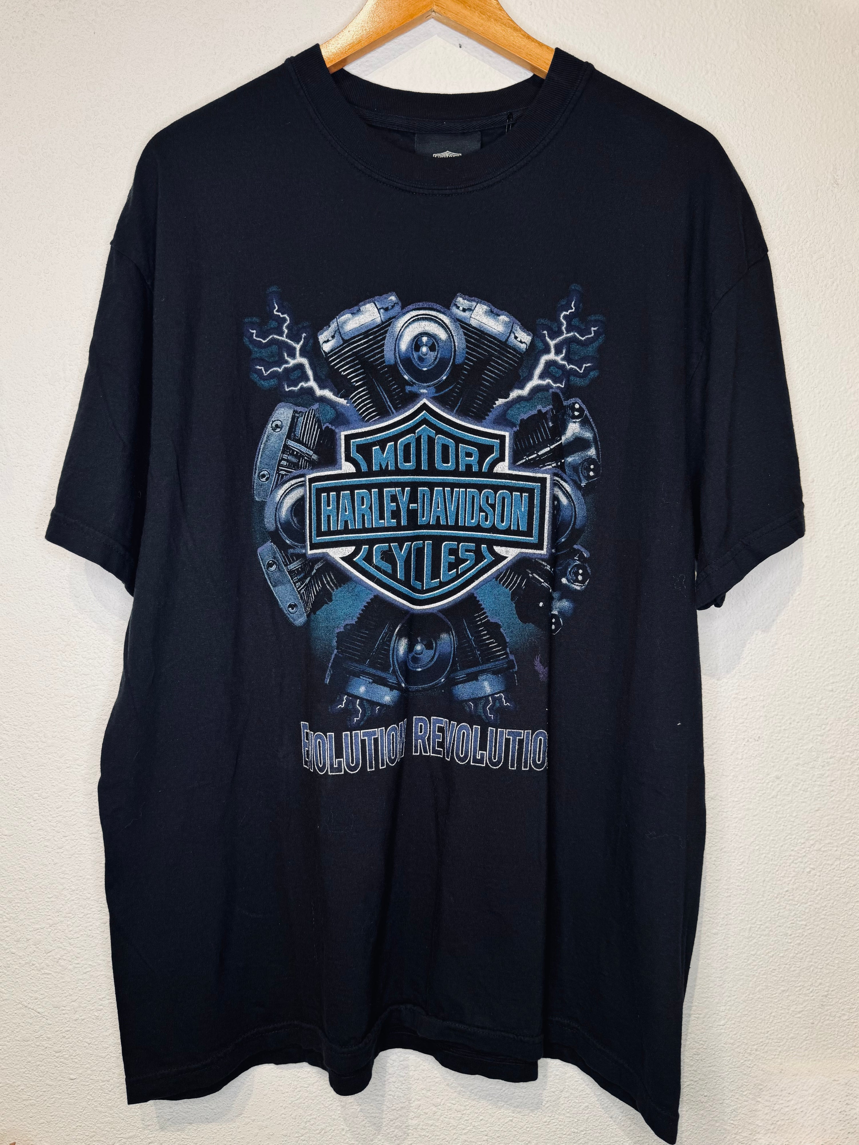Evolution Revolution Harley Vintage Tee