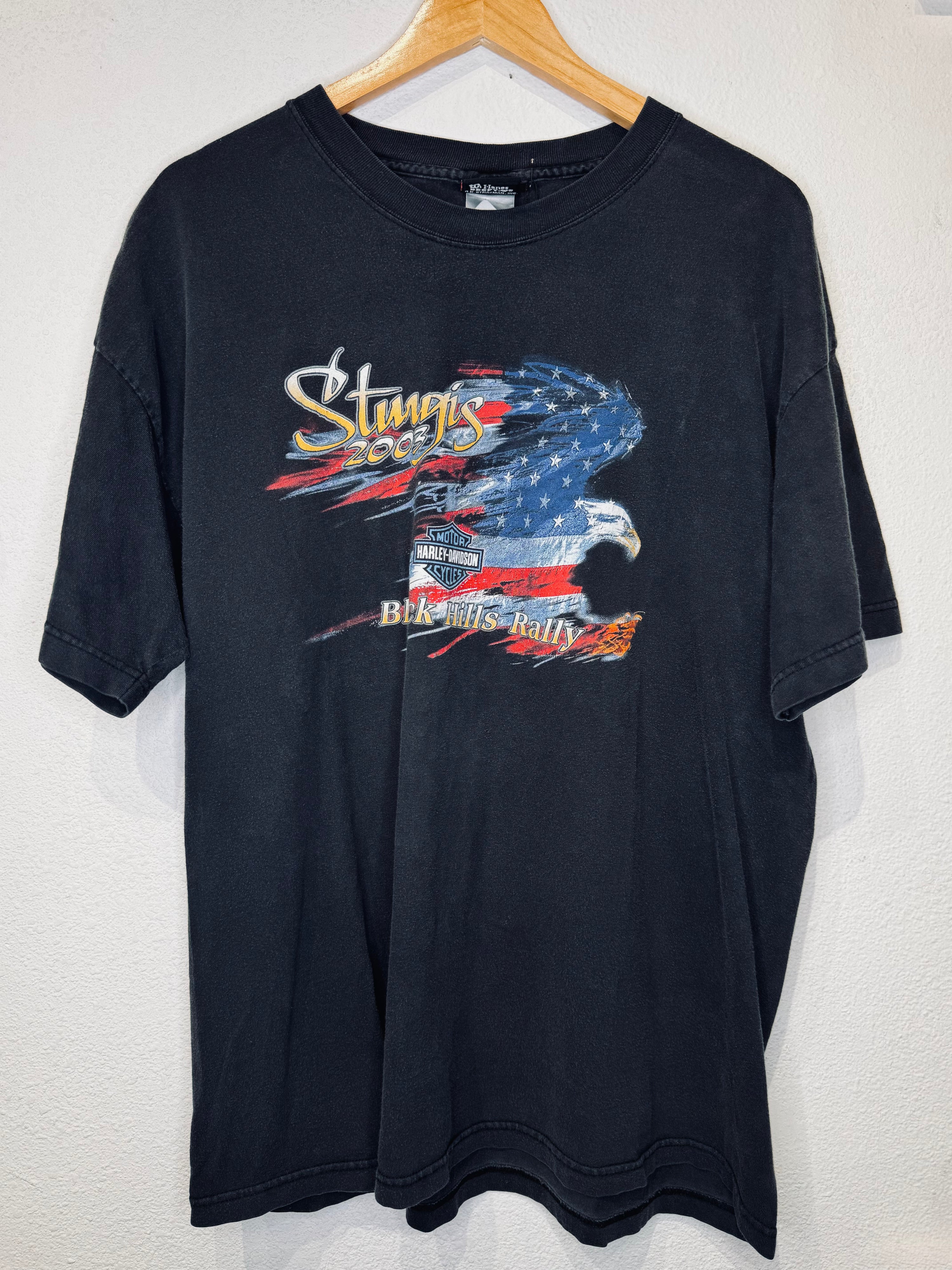 Sturgis '03 Harley Vintage Tee