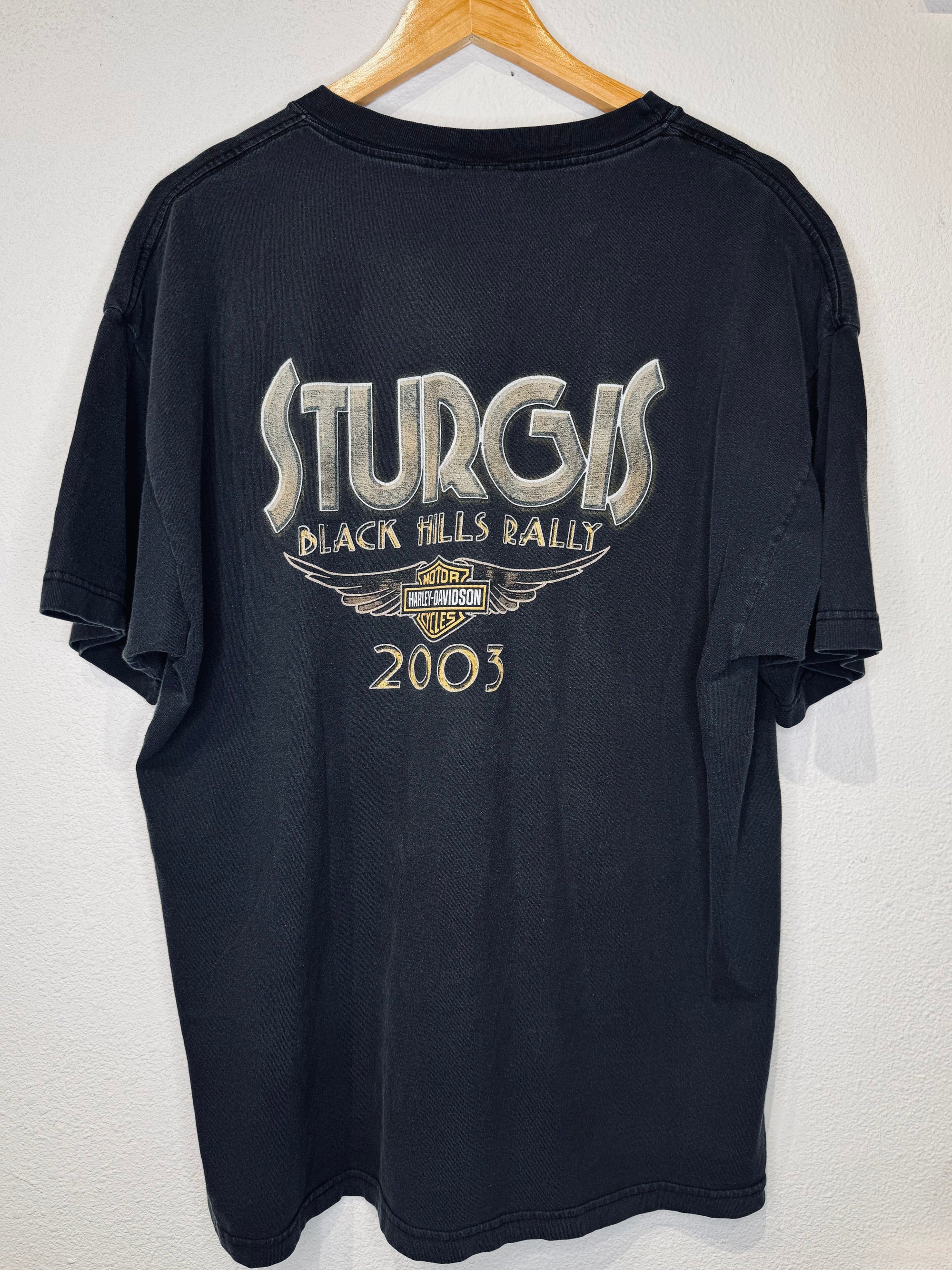 Sturgis '03 Harley Vintage Tee