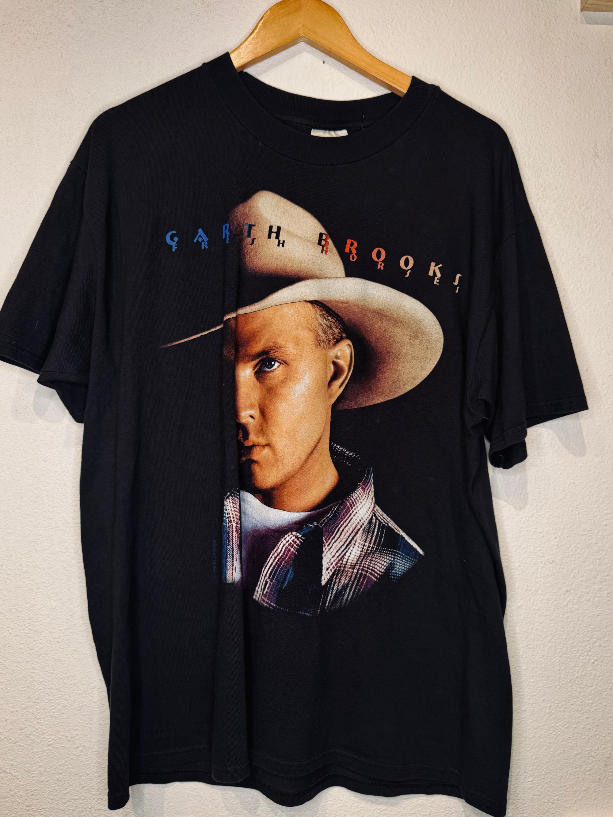 Garth Brooks Fresh Horses Vintage Tee