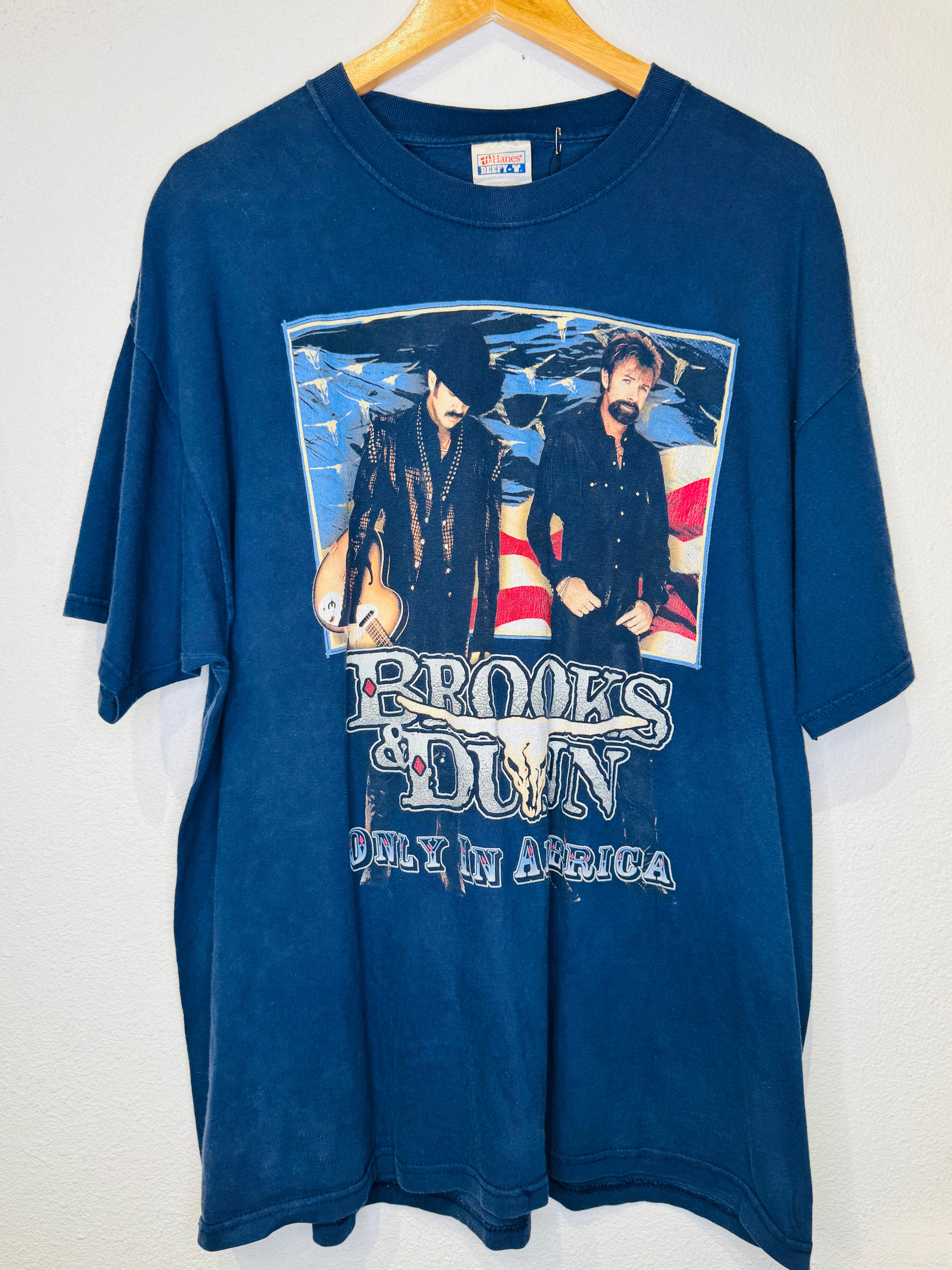 Brooks and Dunn Only in America Vintage Tee