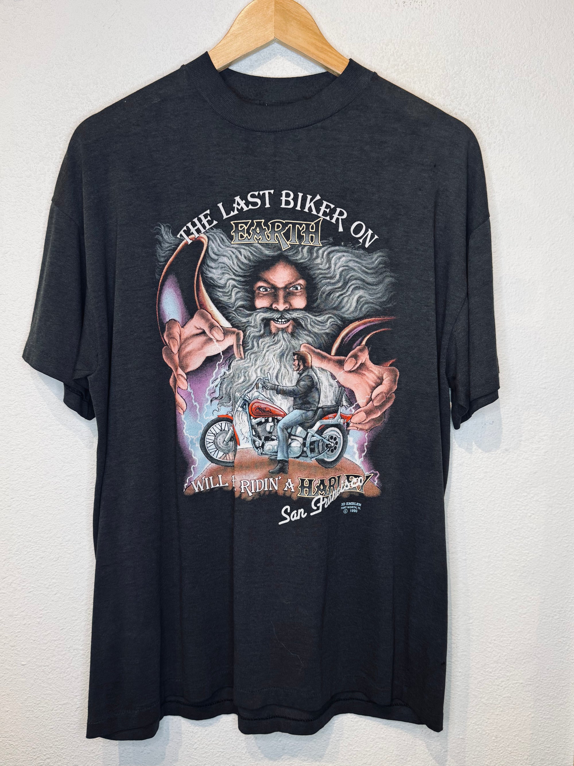 Last Biker Harley Vintage Tee