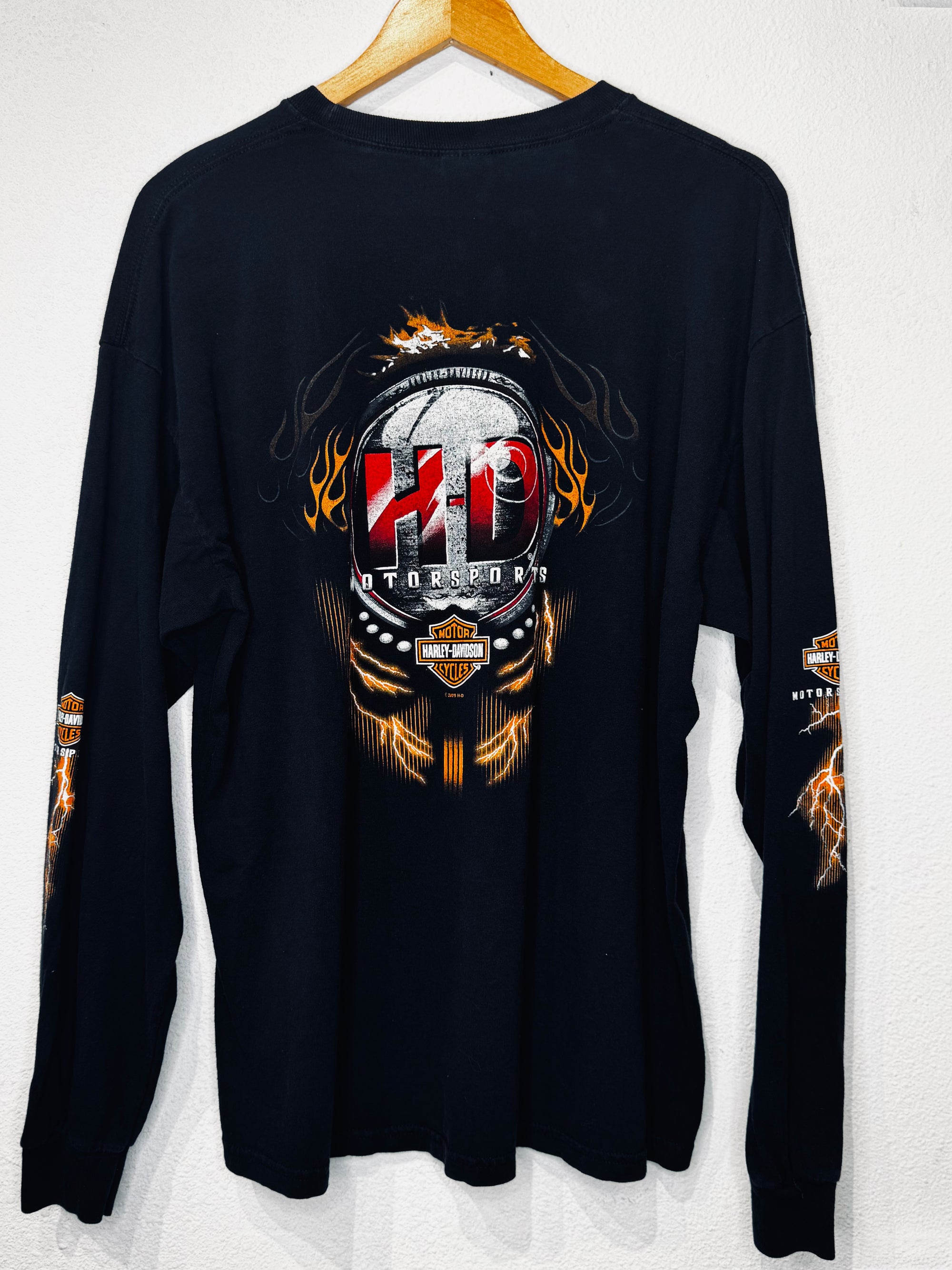 Motorsports Harley Vintage Long Sleeve