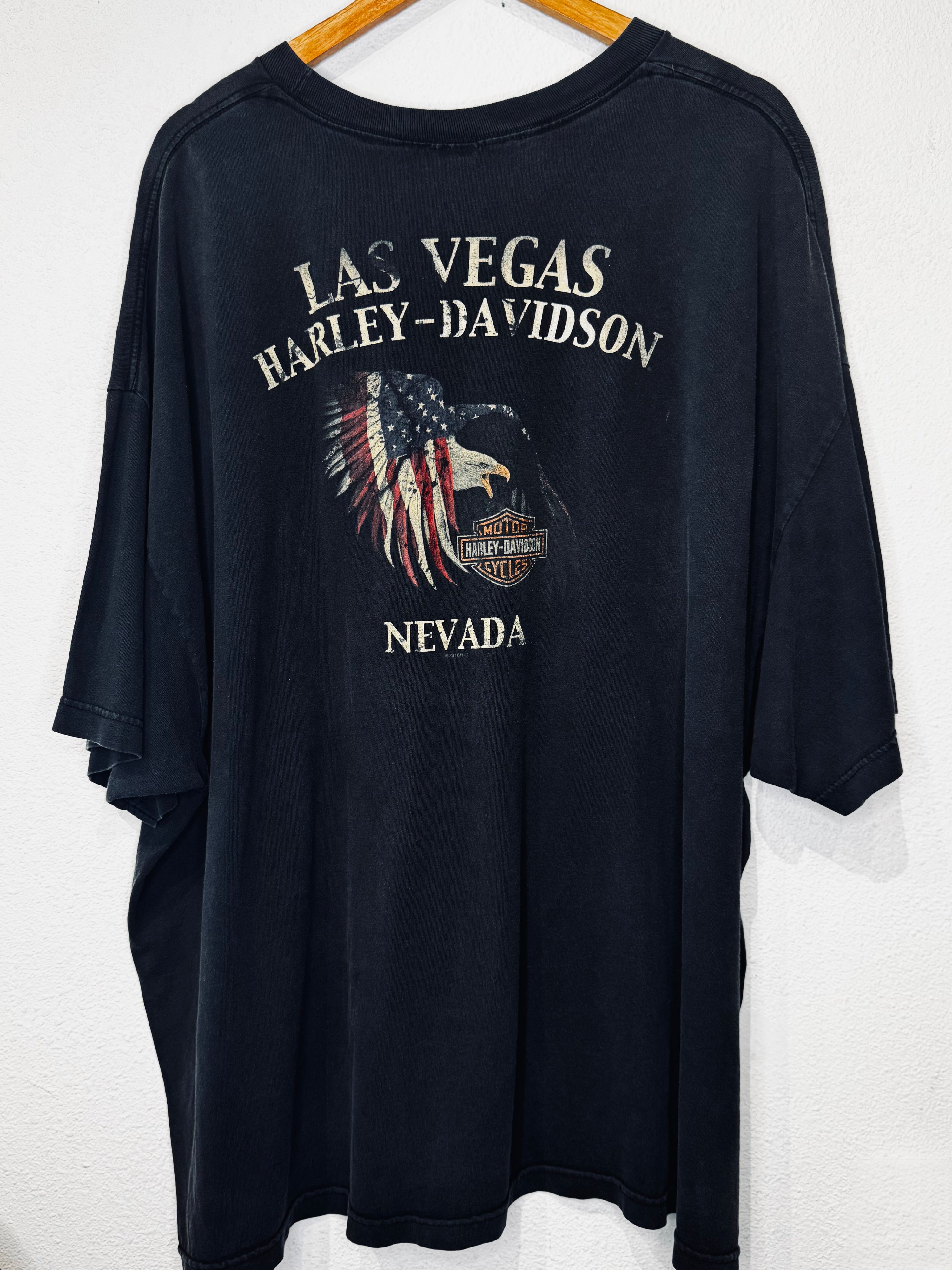 Vegas Harley Vintage Tee