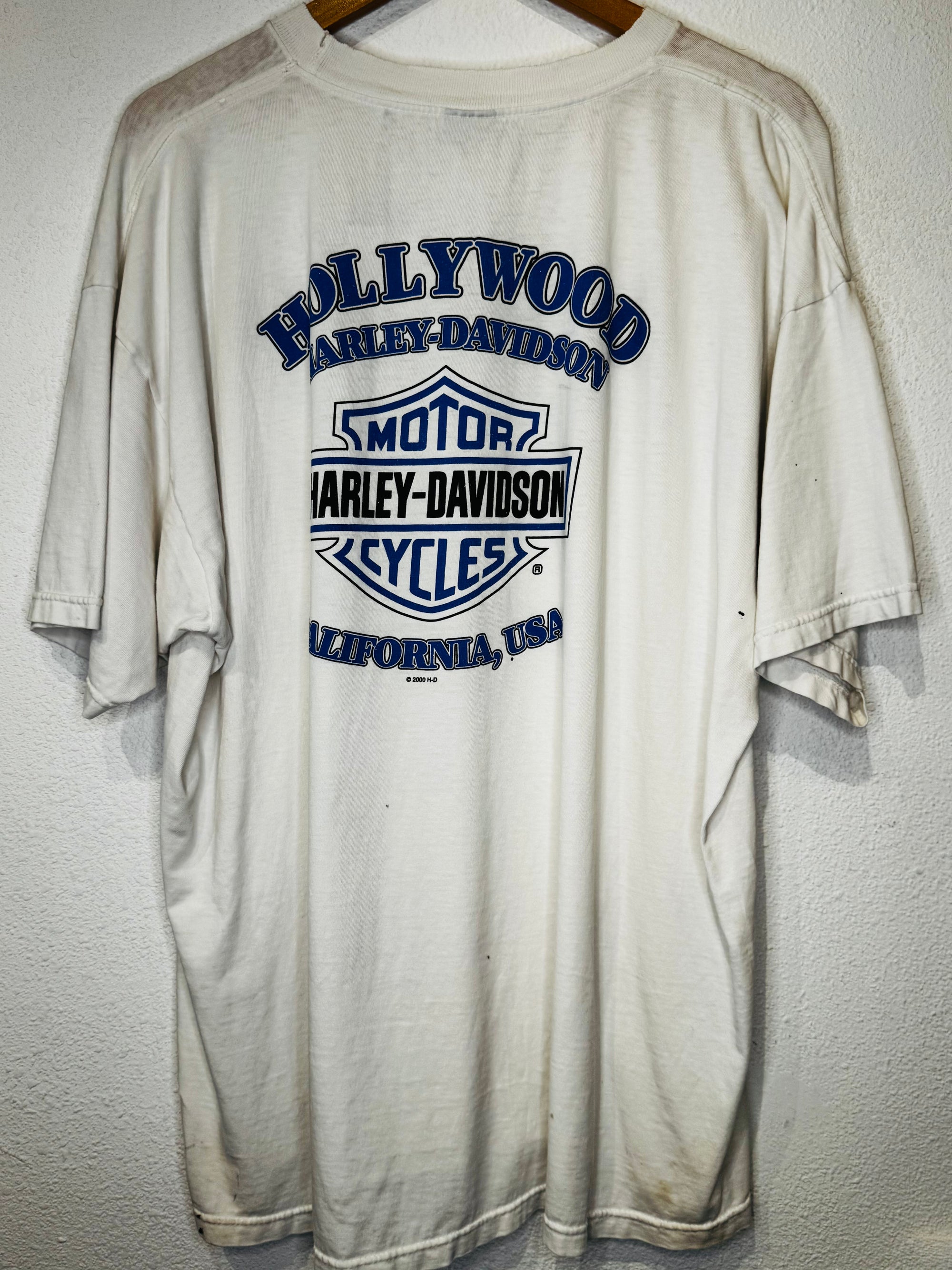 Hollywood Harley Vintage Tee
