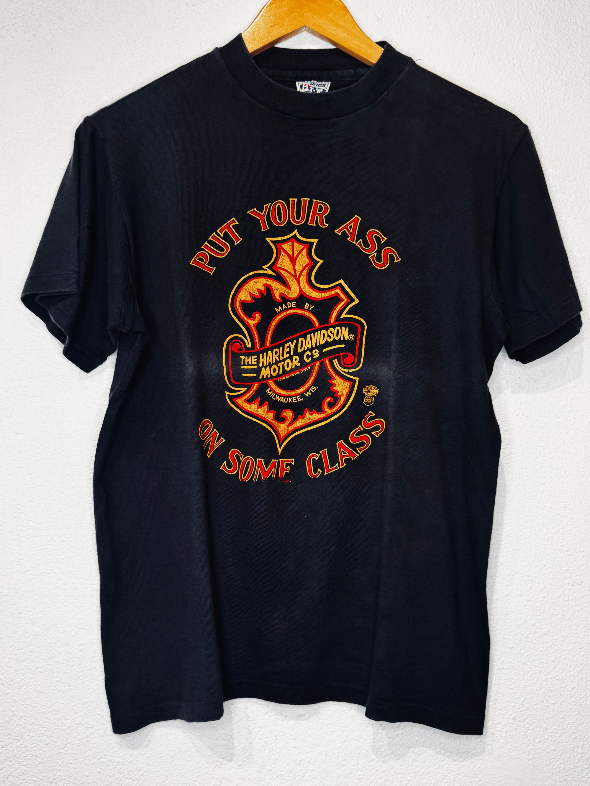 Ass On Some Class Harley Vintage Tee