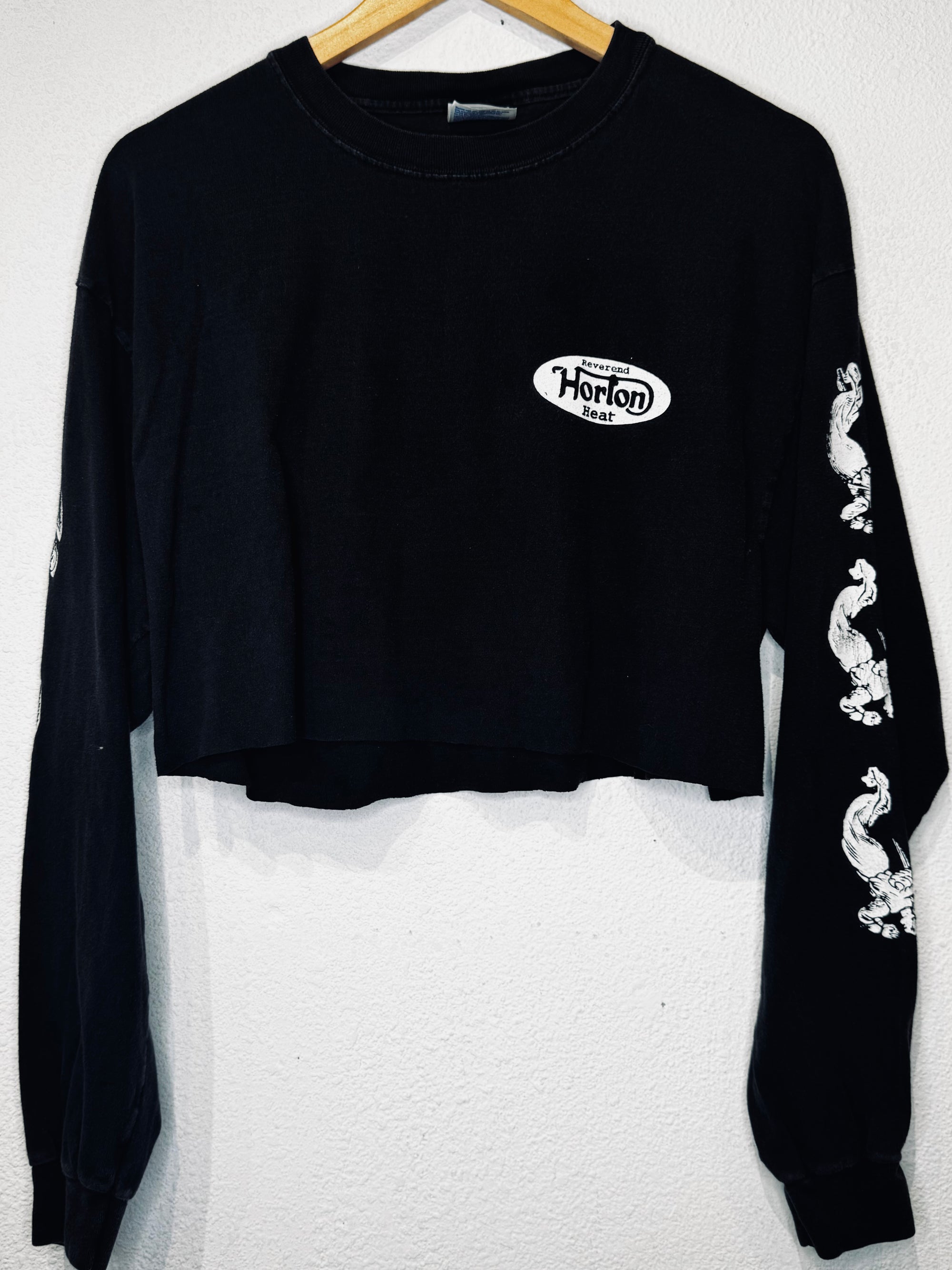 Reverend Horton Heat Vintage Crop Long Sleeve