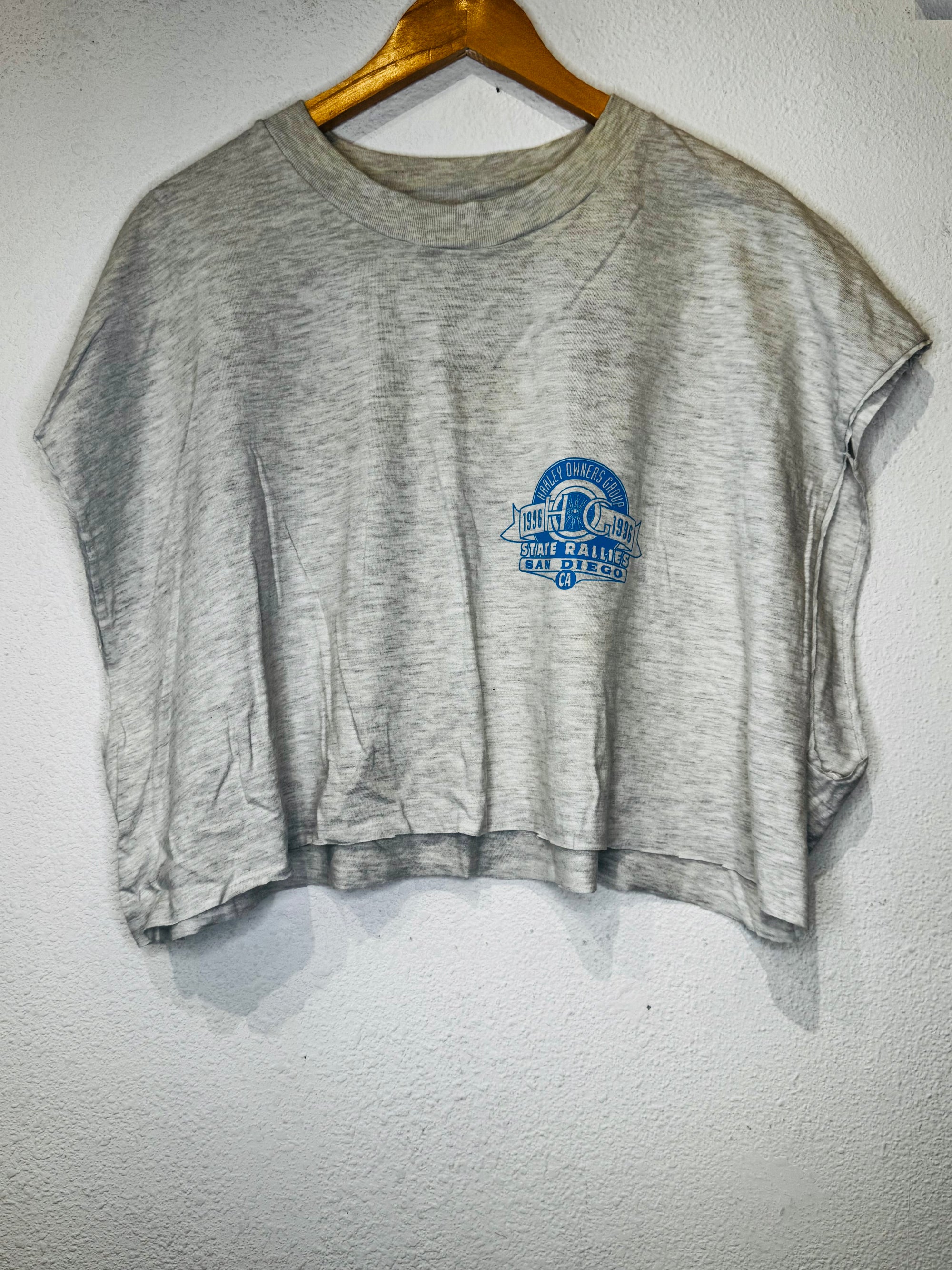 San Diego Harley Vintage Crop Tank