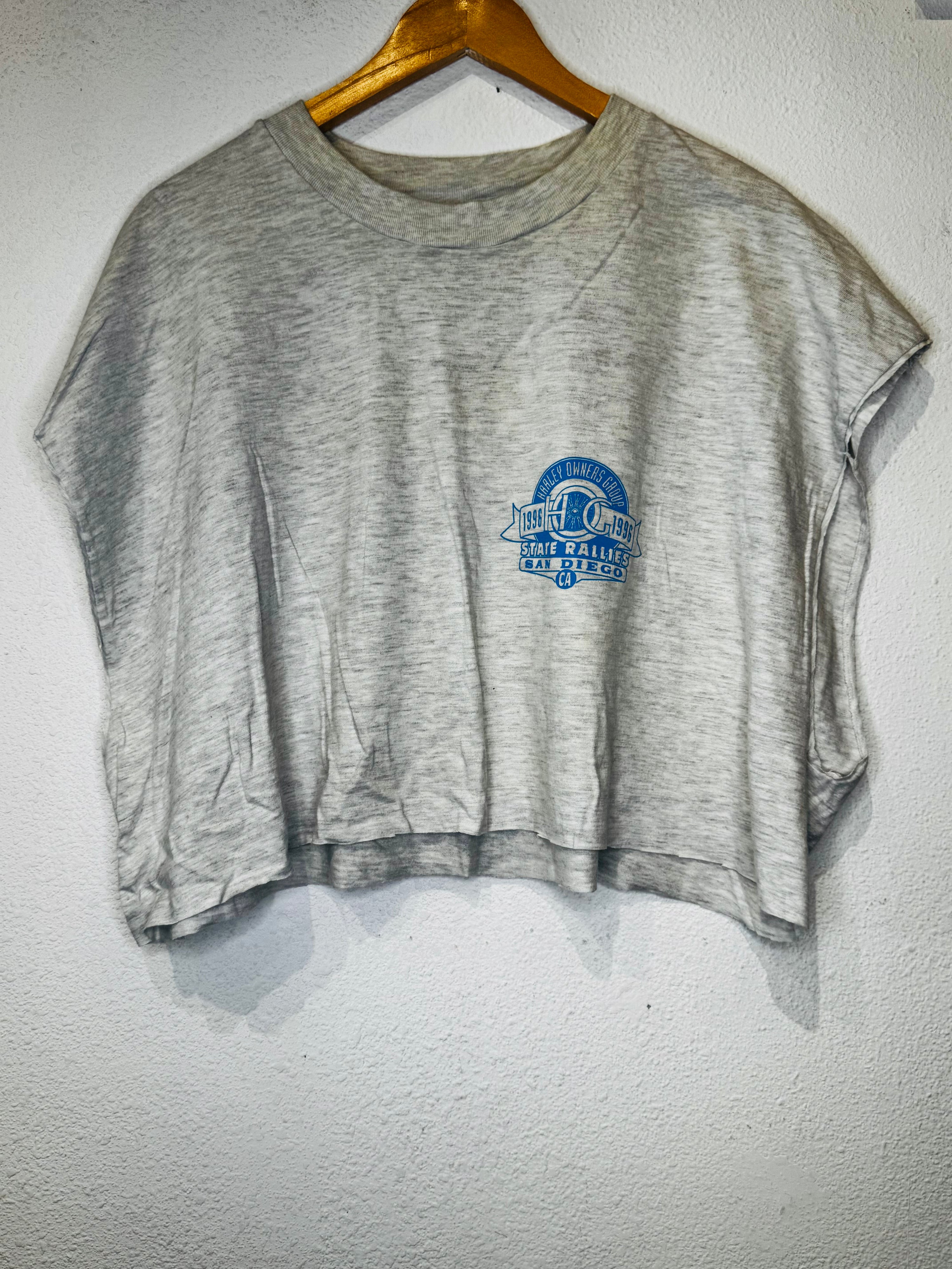 San Diego Harley Vintage Crop Tank