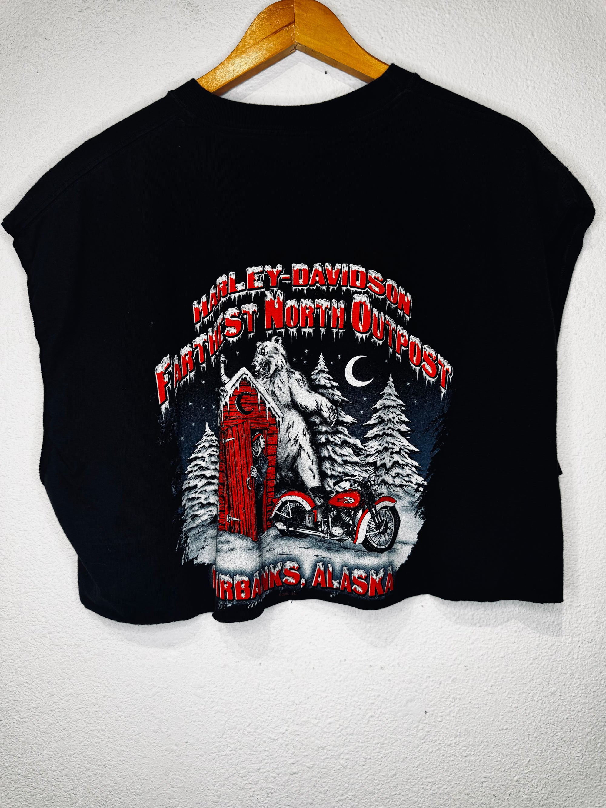 Alaska Harley Vintage Crop Tank