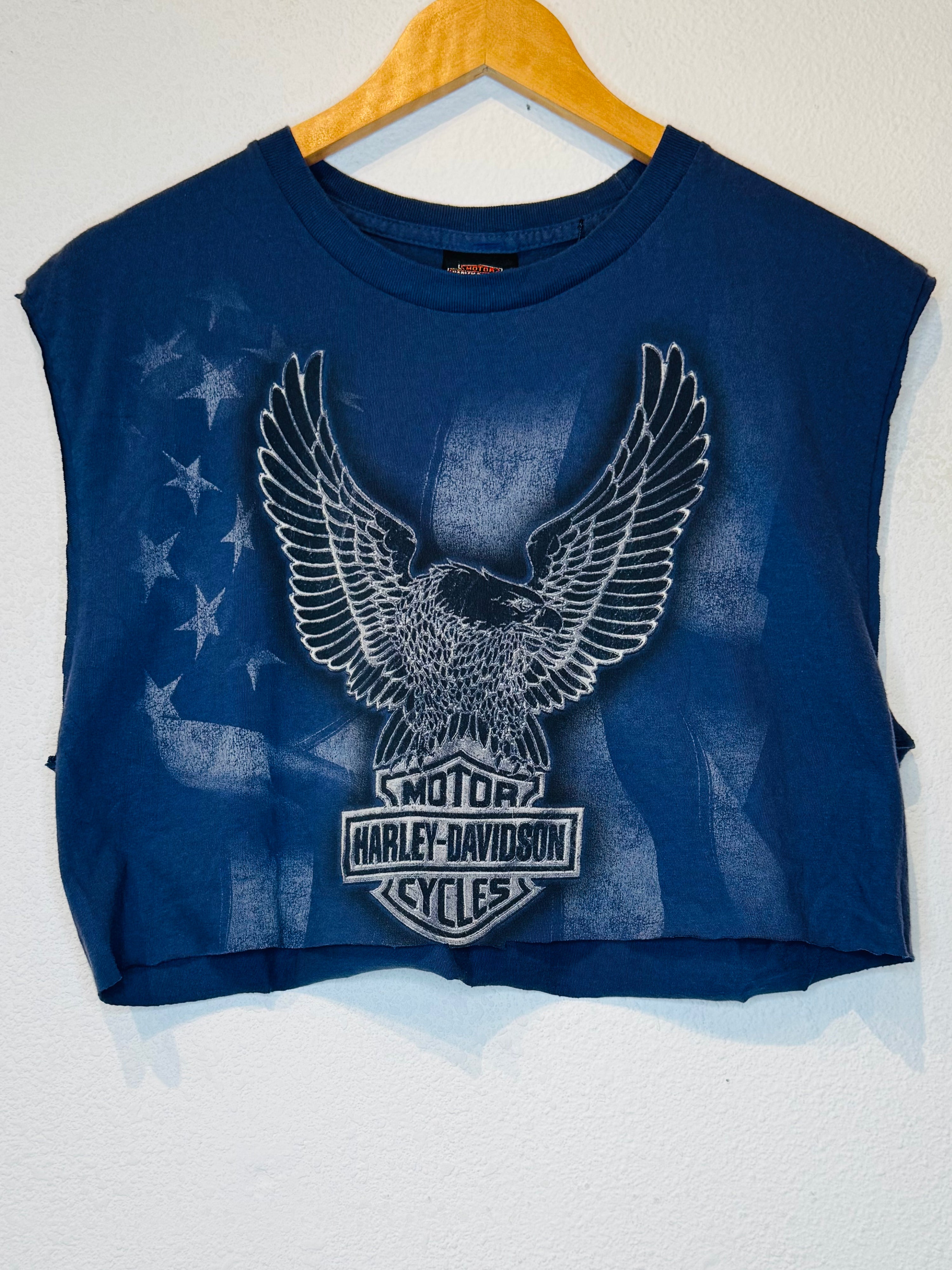 Los Angeles Harley Vintage Crop Tank