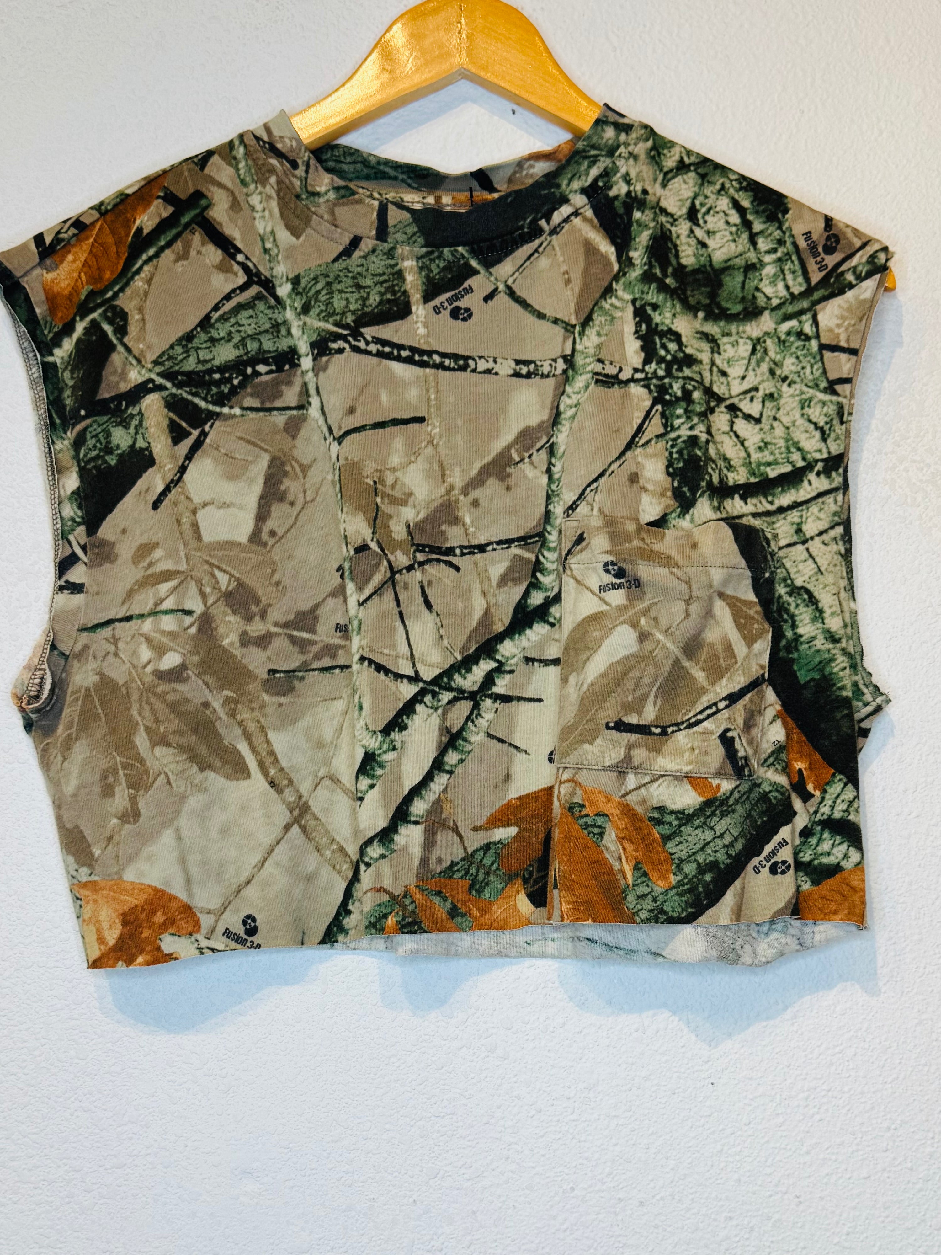 Outfitters Ridge Camo Vintage Crop Tank