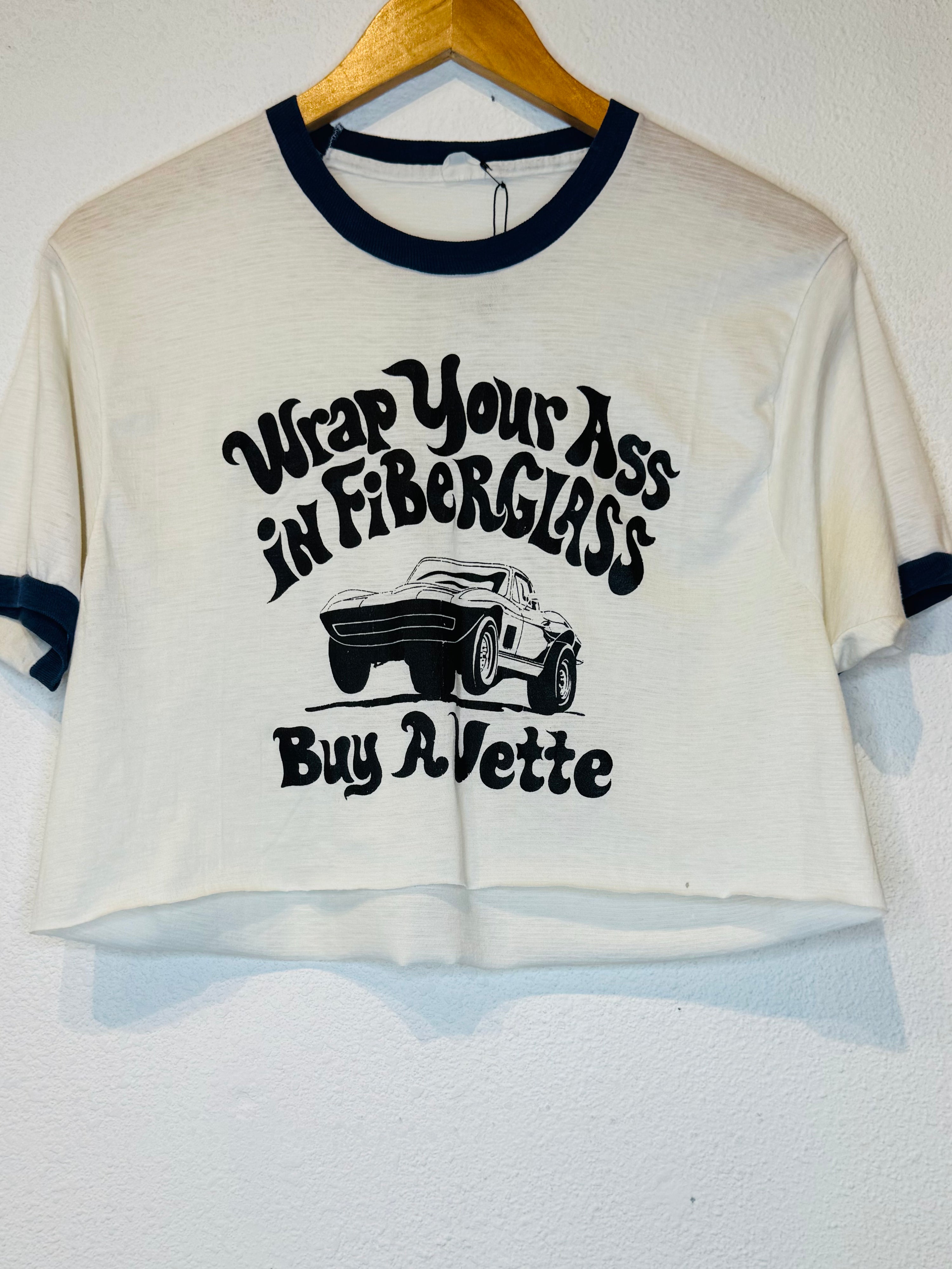 Buy a Vette Vintage Crop Tee