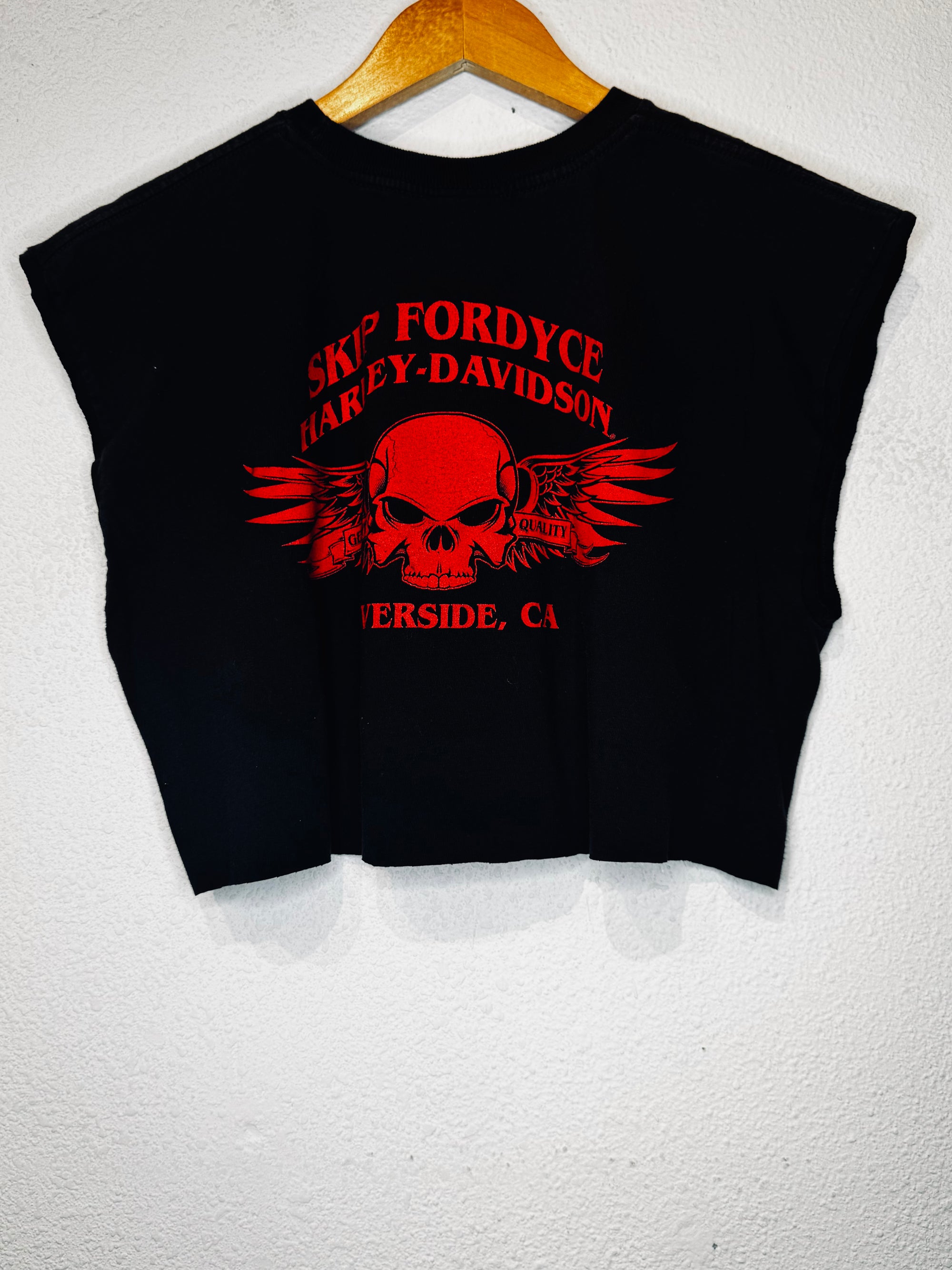 Riverside Harley Vintage Crop Tank