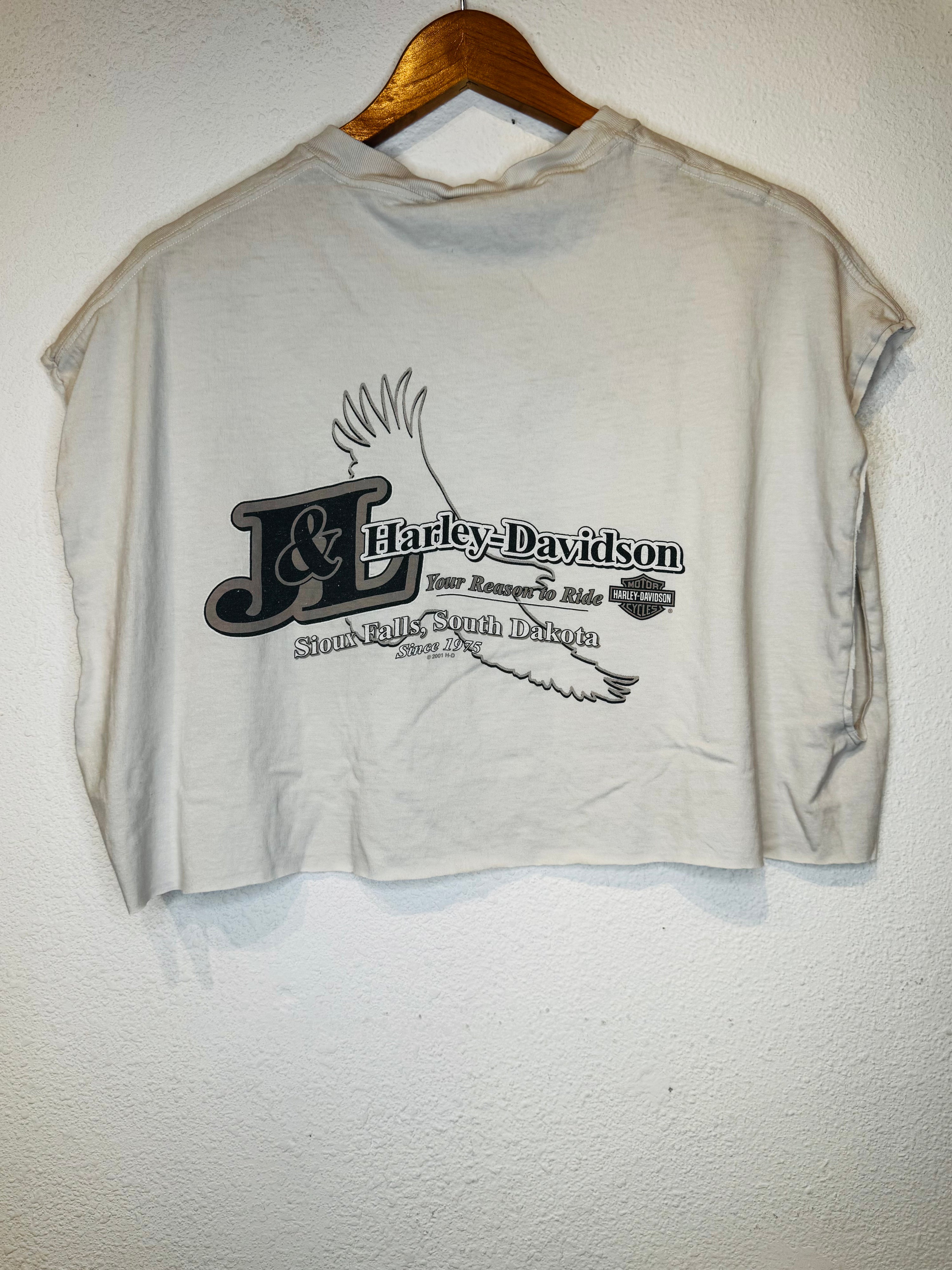 Sturgis '02 Harley Vintage Crop Tank