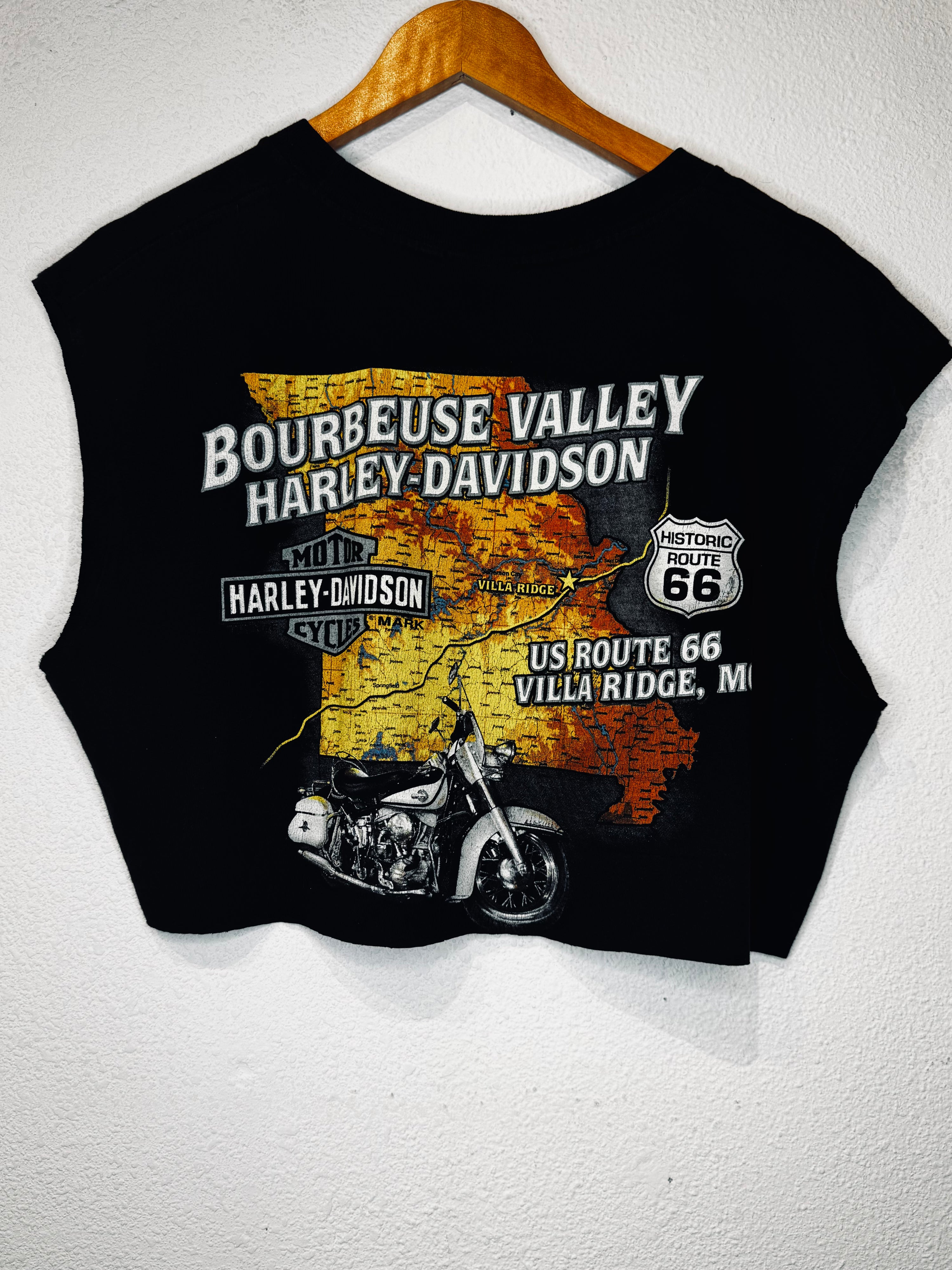 Ride Free Harley Vintage Crop Tank