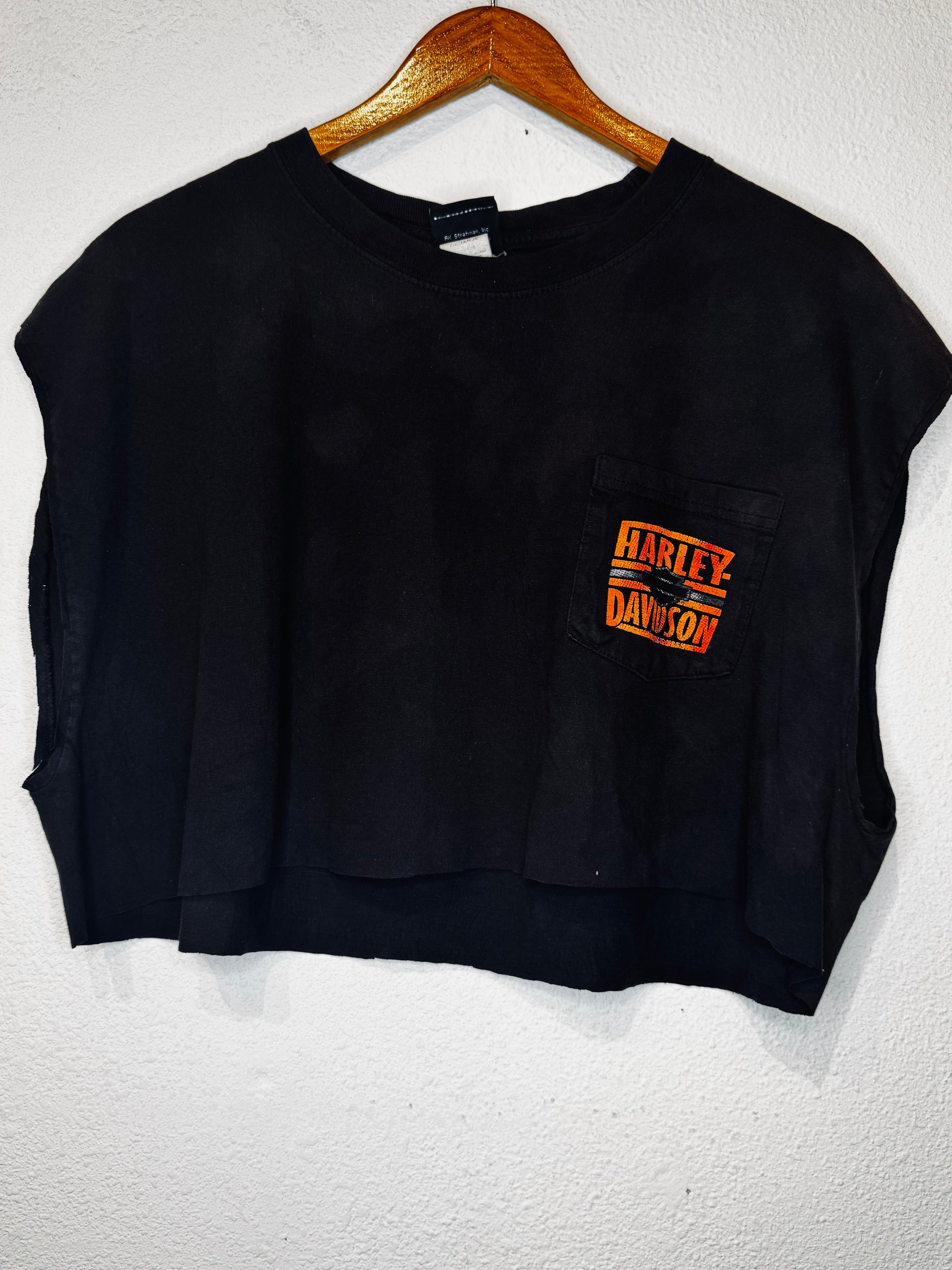 Sturgis Harley Vintage Crop Tank