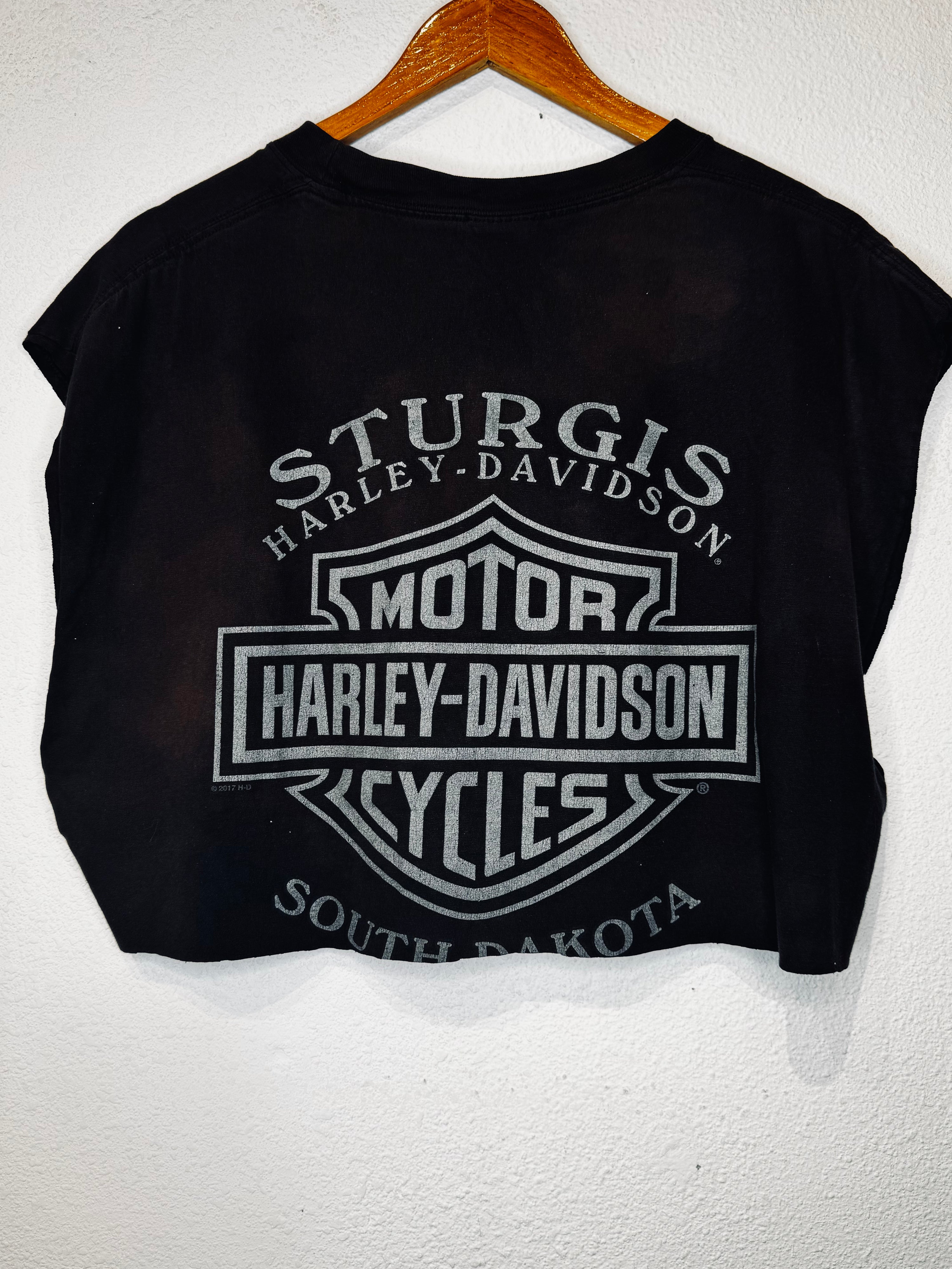 Sturgis Harley Vintage Crop Tank