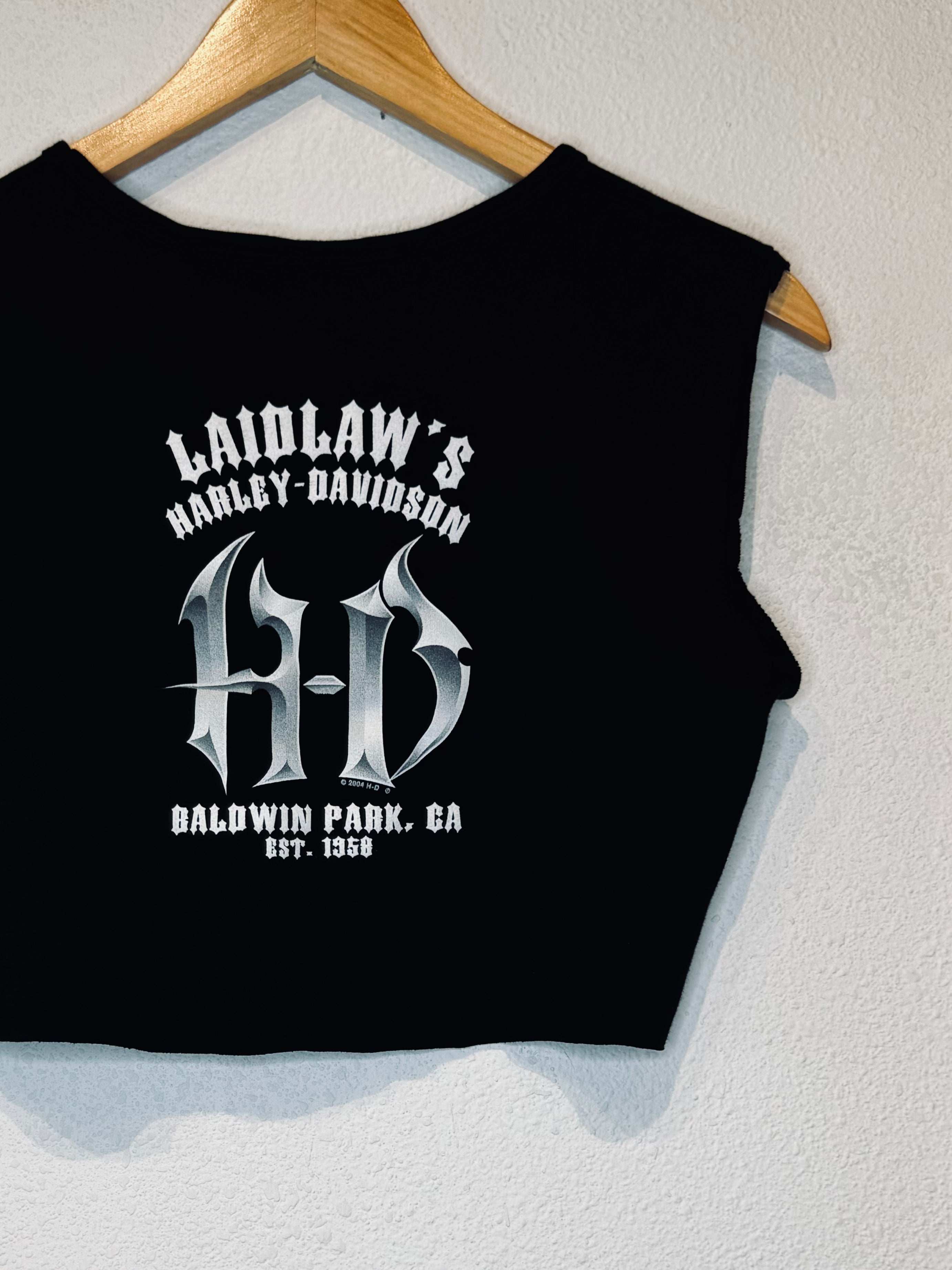 Laidlaws Harley Vintage Crop Tank