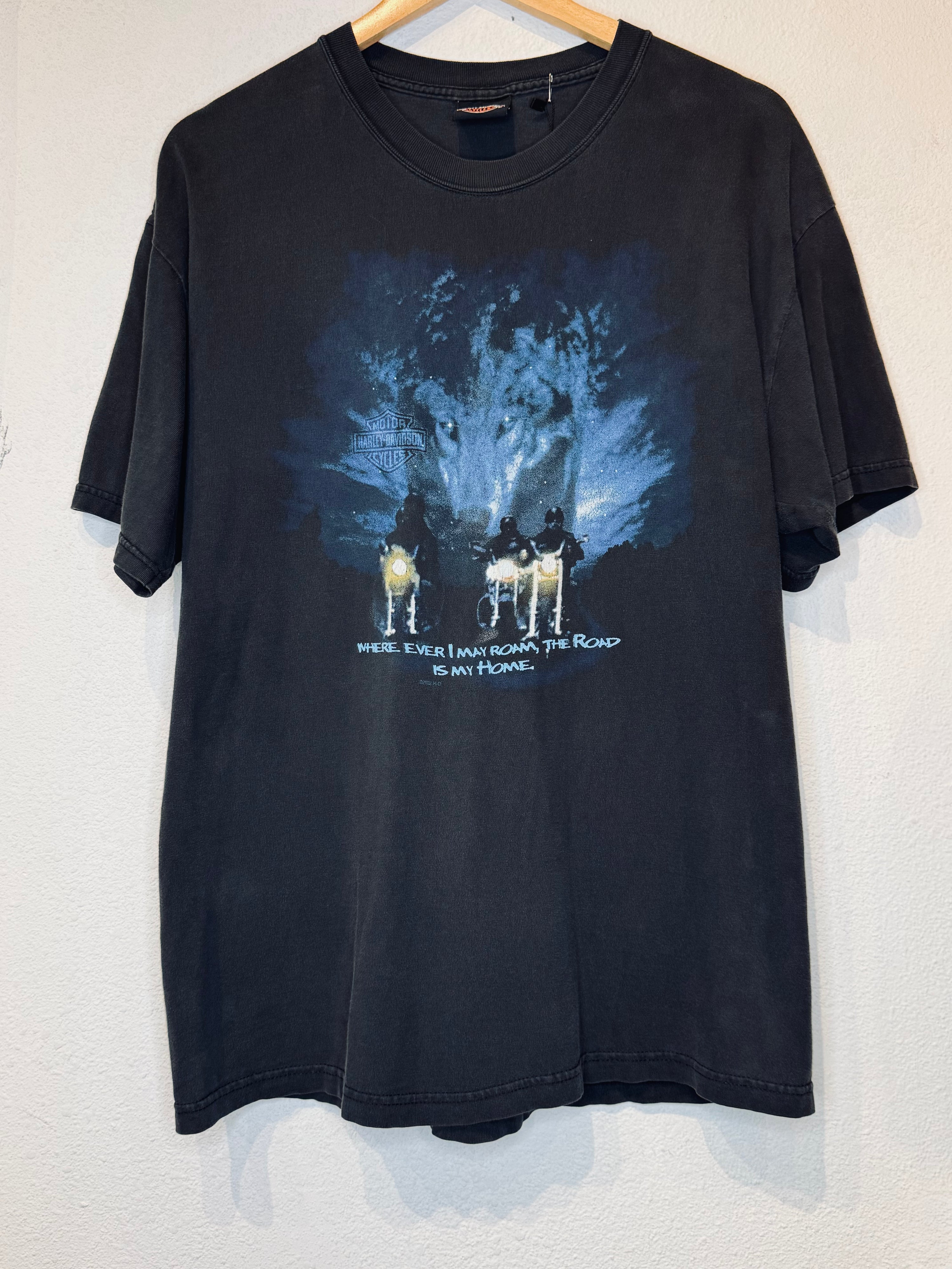 Road is Home Harley Vintage Tee