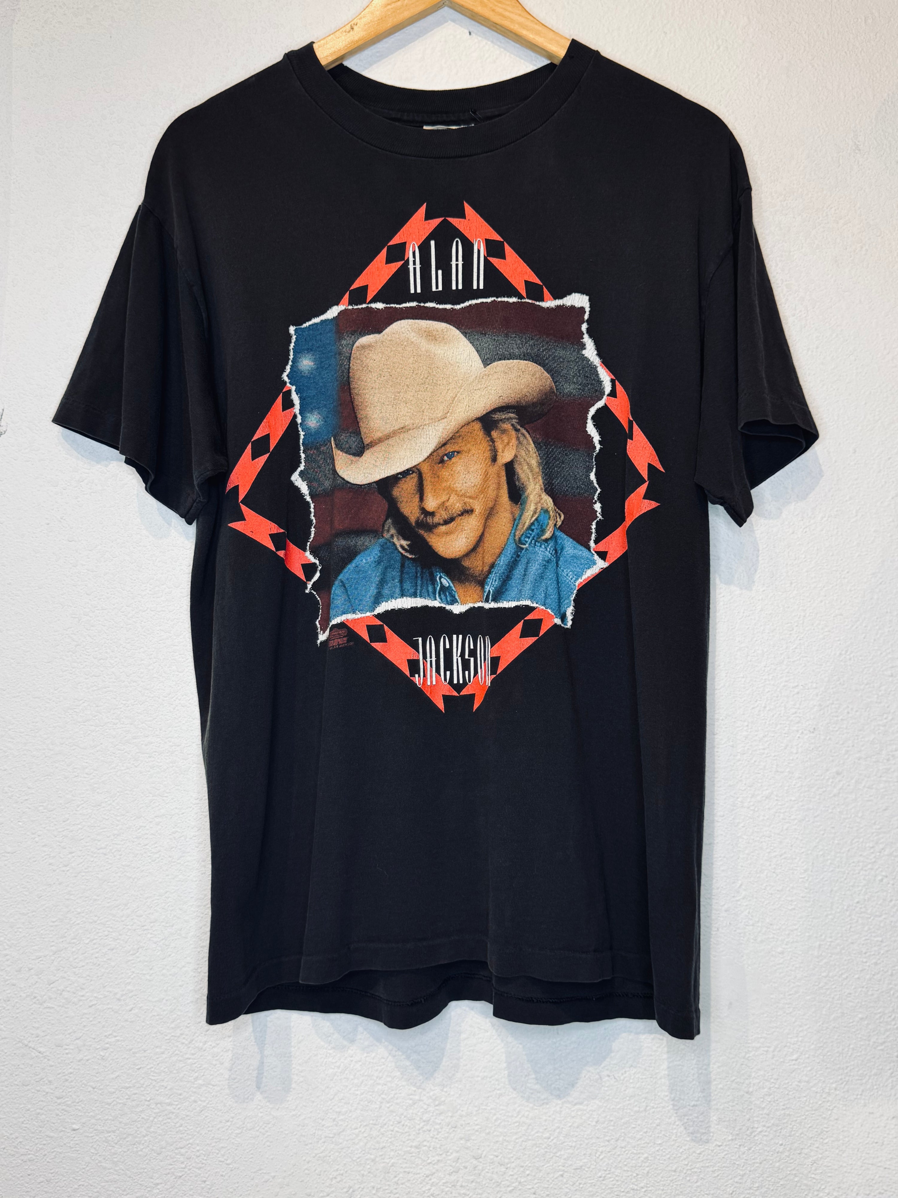 Alan Jackson Who Am I Vintage Tee