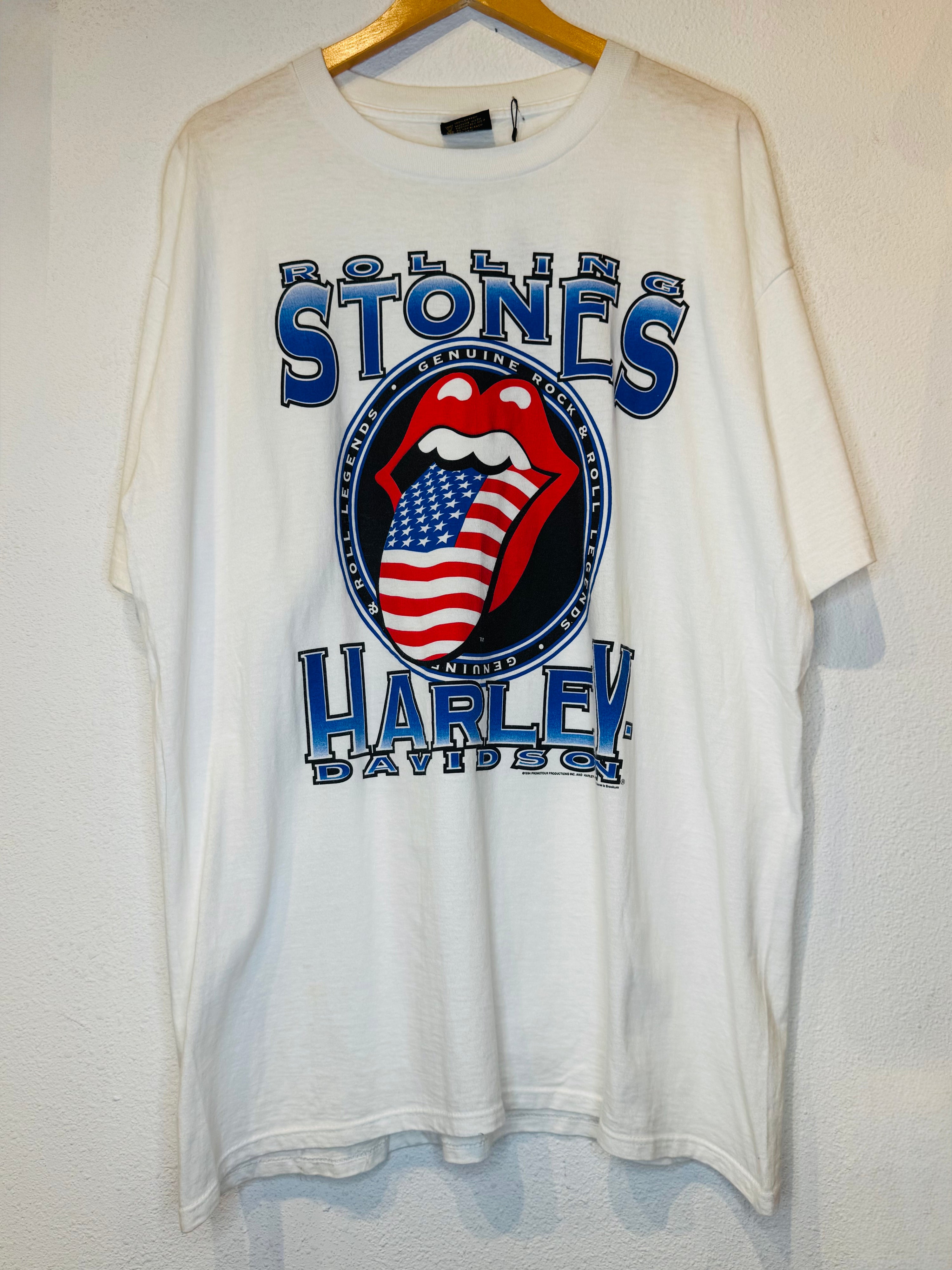 Rolling Stones Harley Vintage Tee