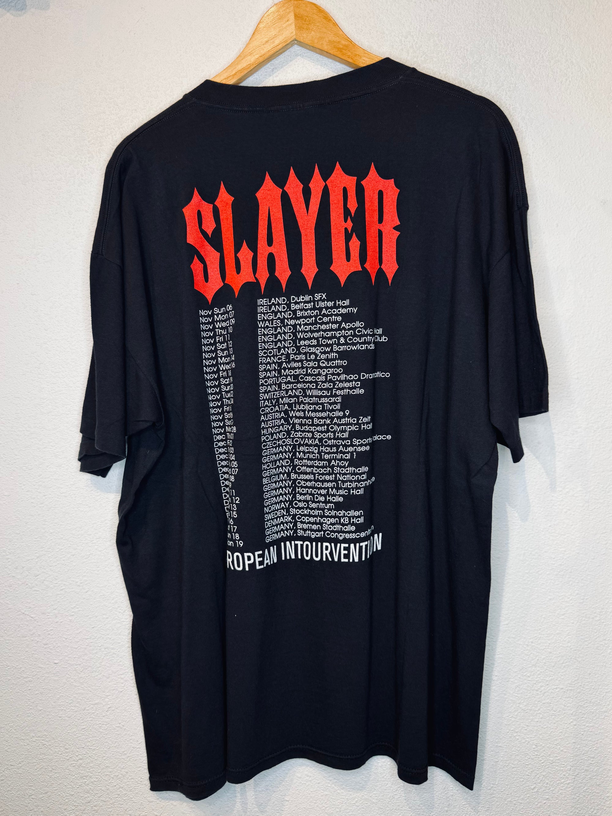 Slayer '94 European Vintage Tee