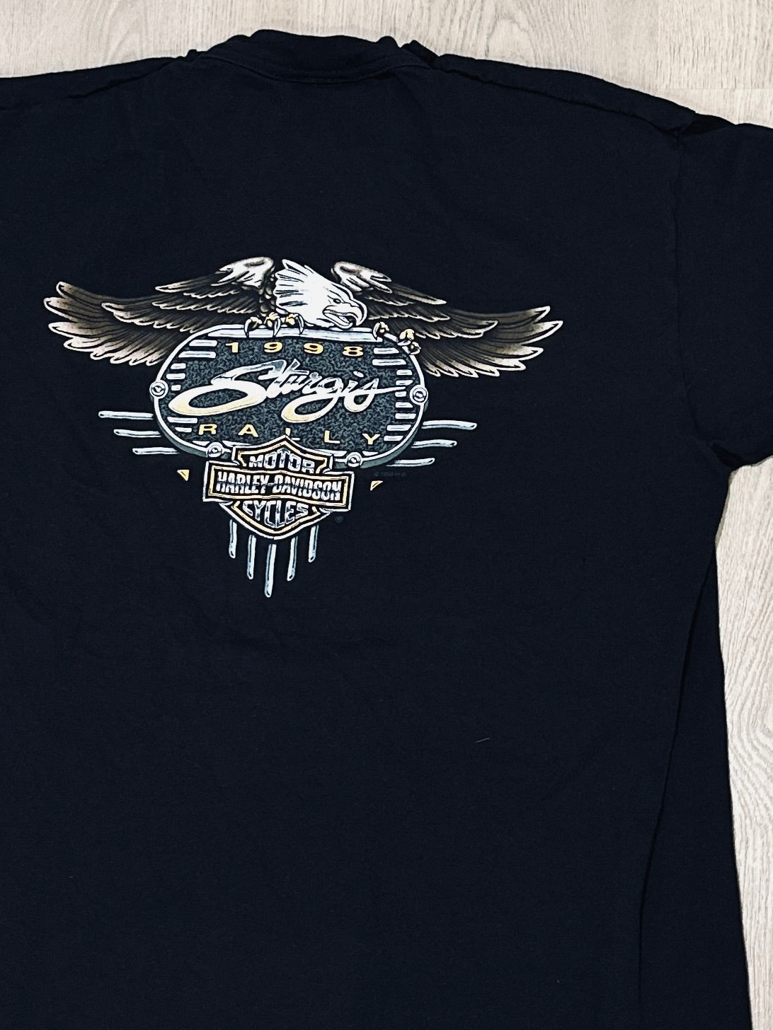 Harley Sturgis Black Hills '98 Vintage Tee