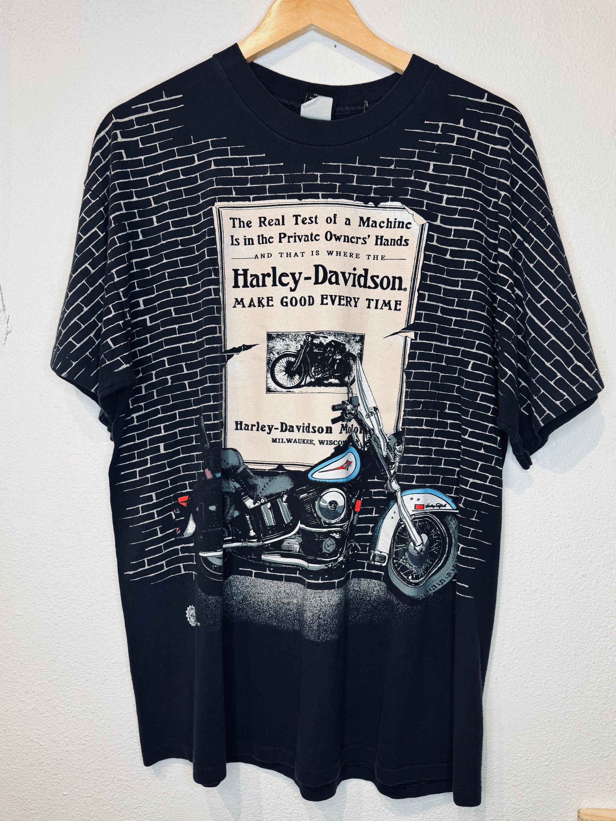 Real Test Harley Vintage Tee
