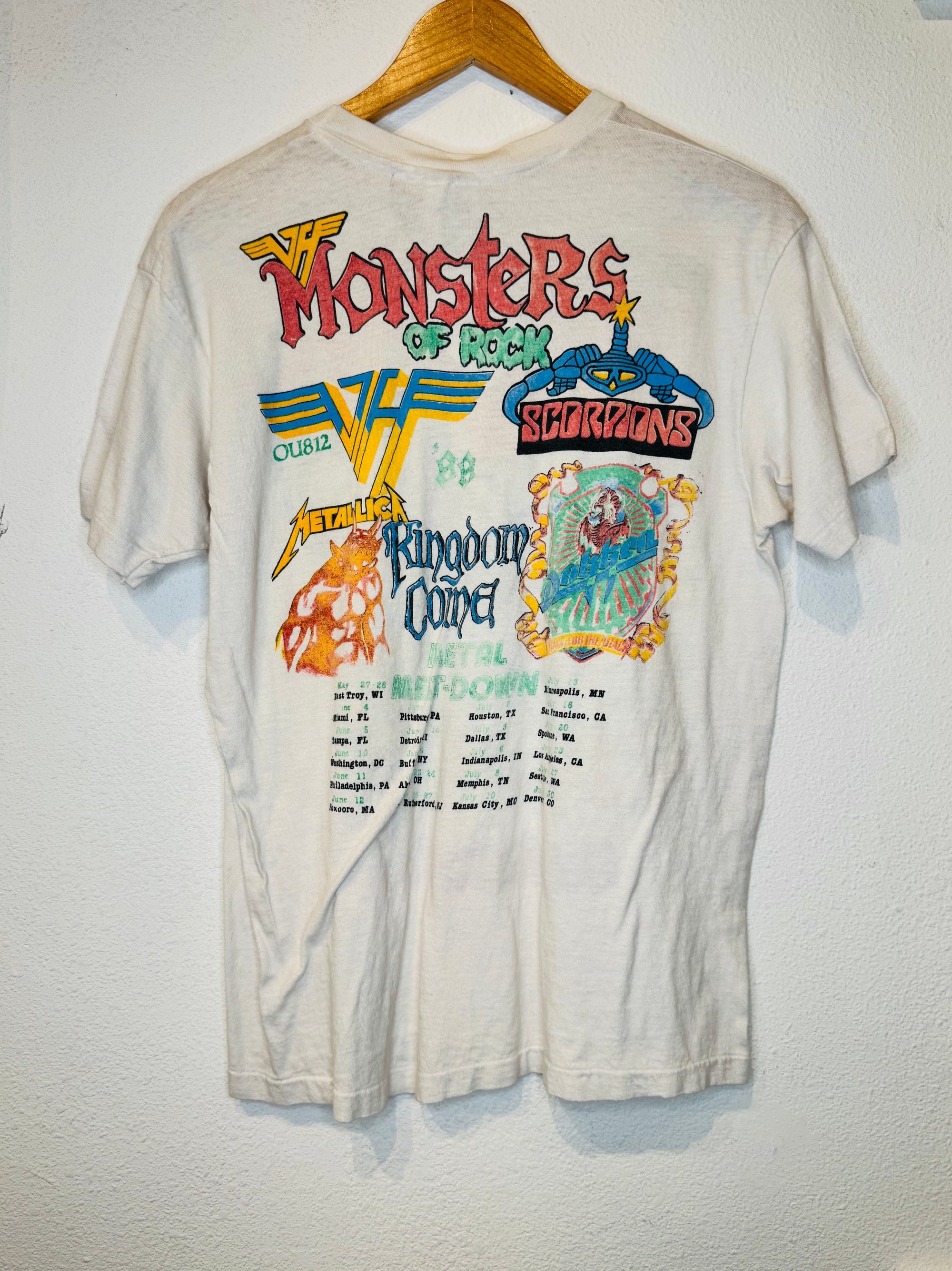 Monsters of Rock '88 Vintage Tee