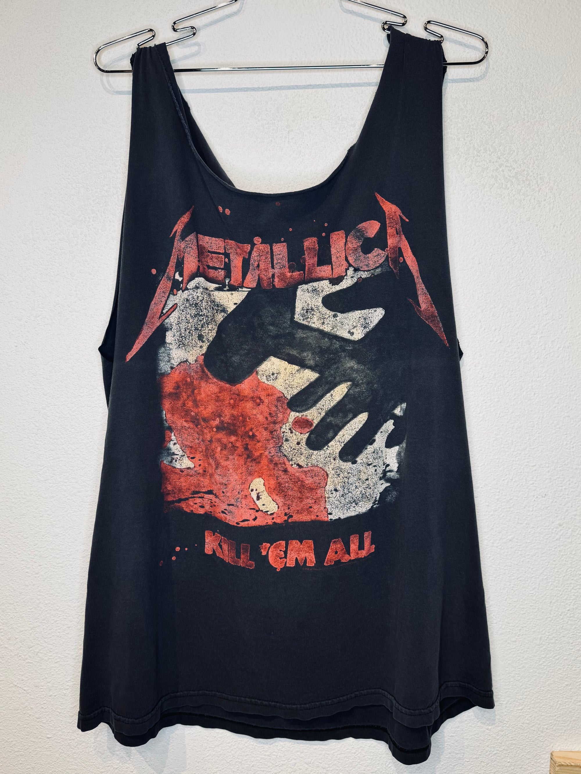 Metallica Kill em All Vintage Tank