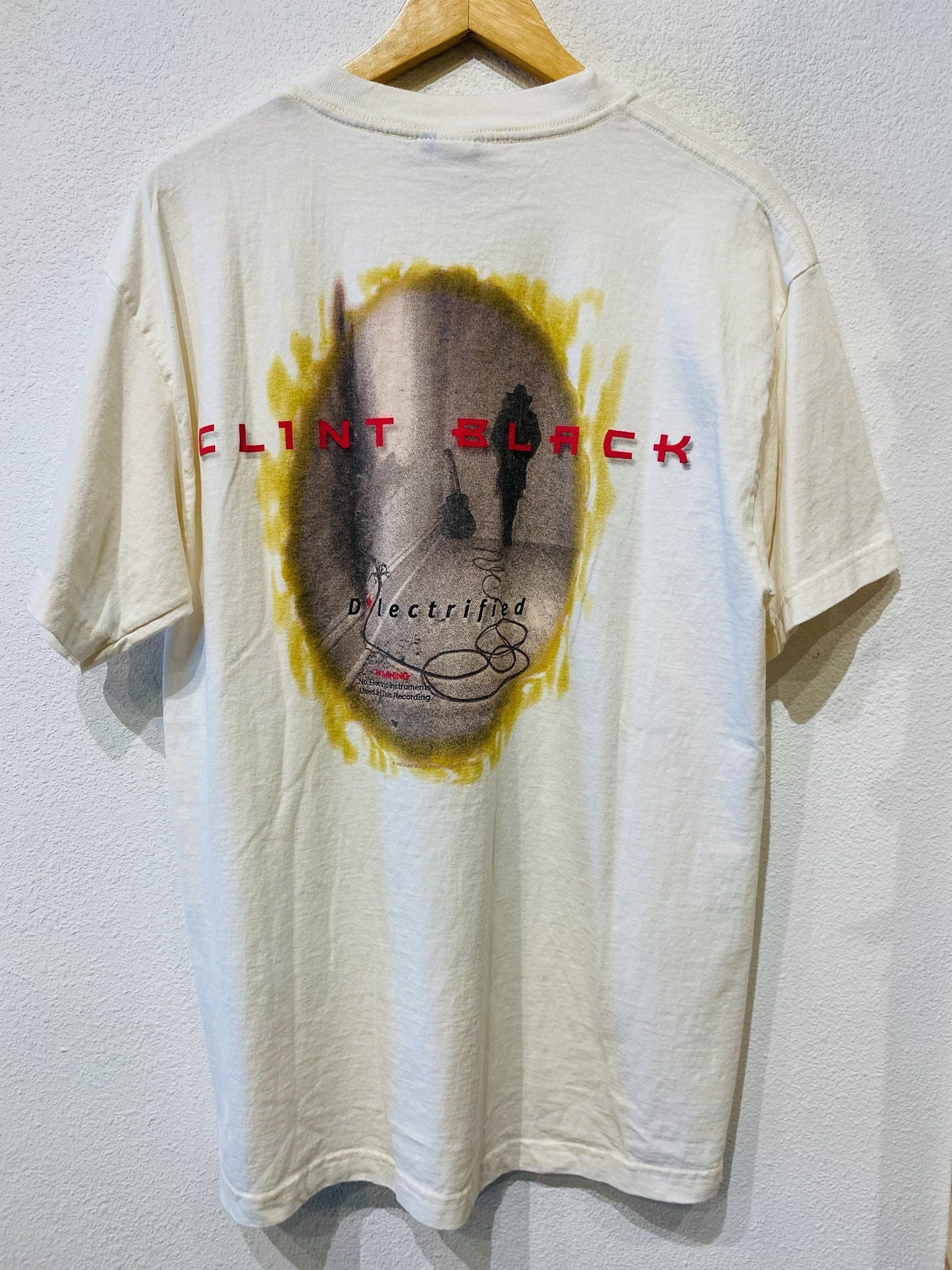 Clint Black Dlectrified Vintage Tee - Burnout