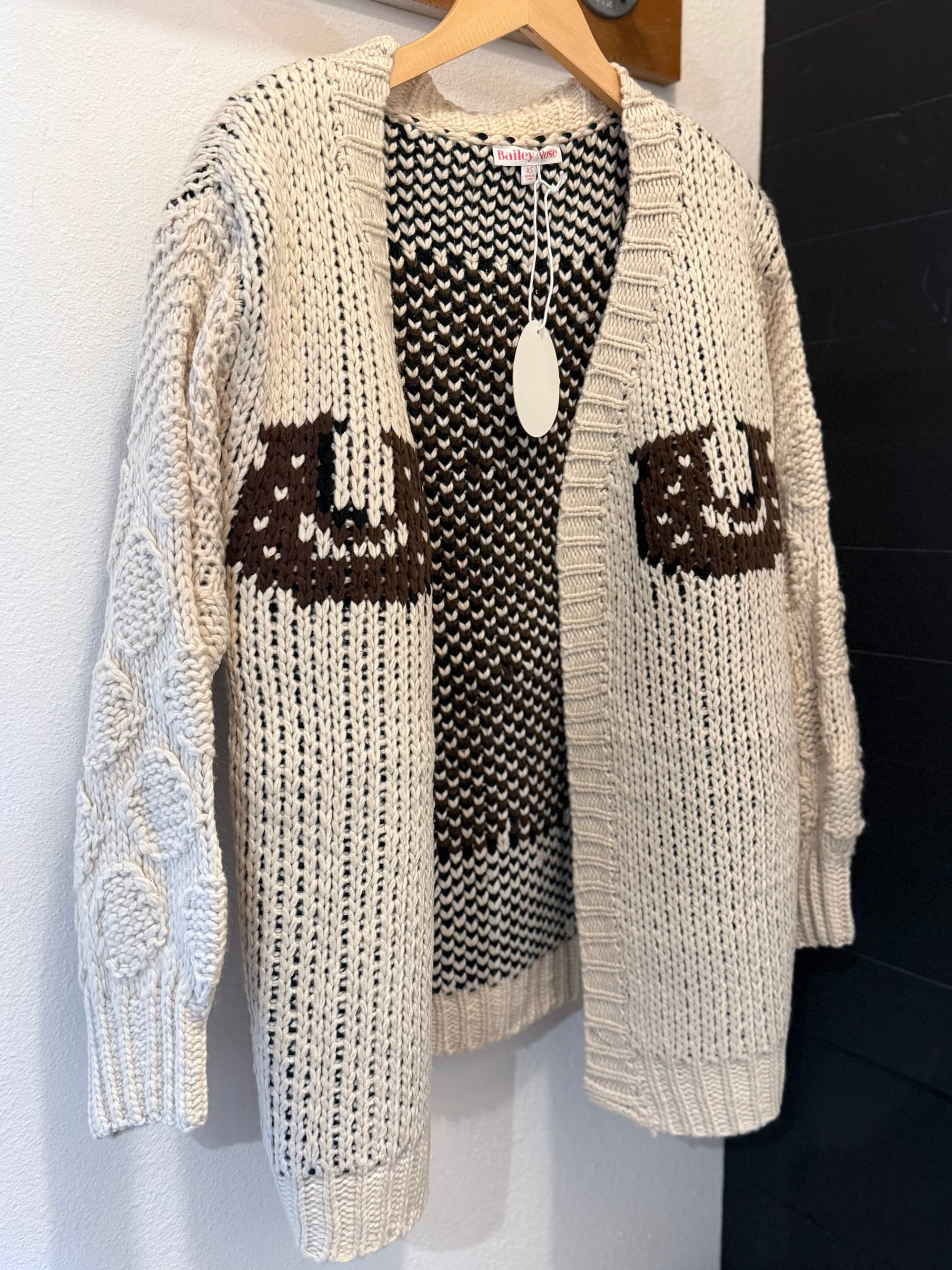 Horse Oversized Cardigan