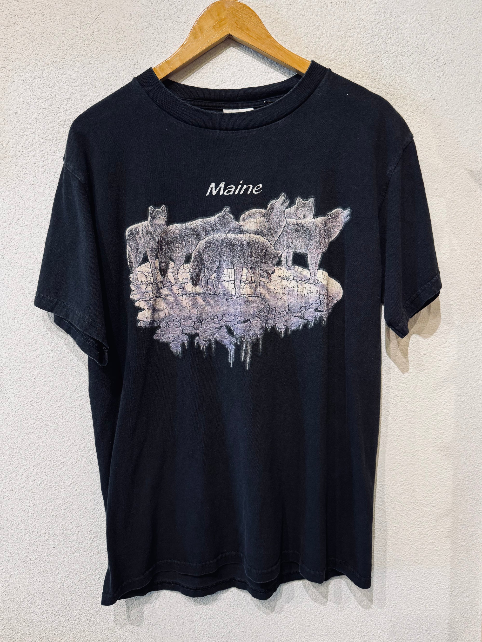 Maine Wolves Vintage Tee