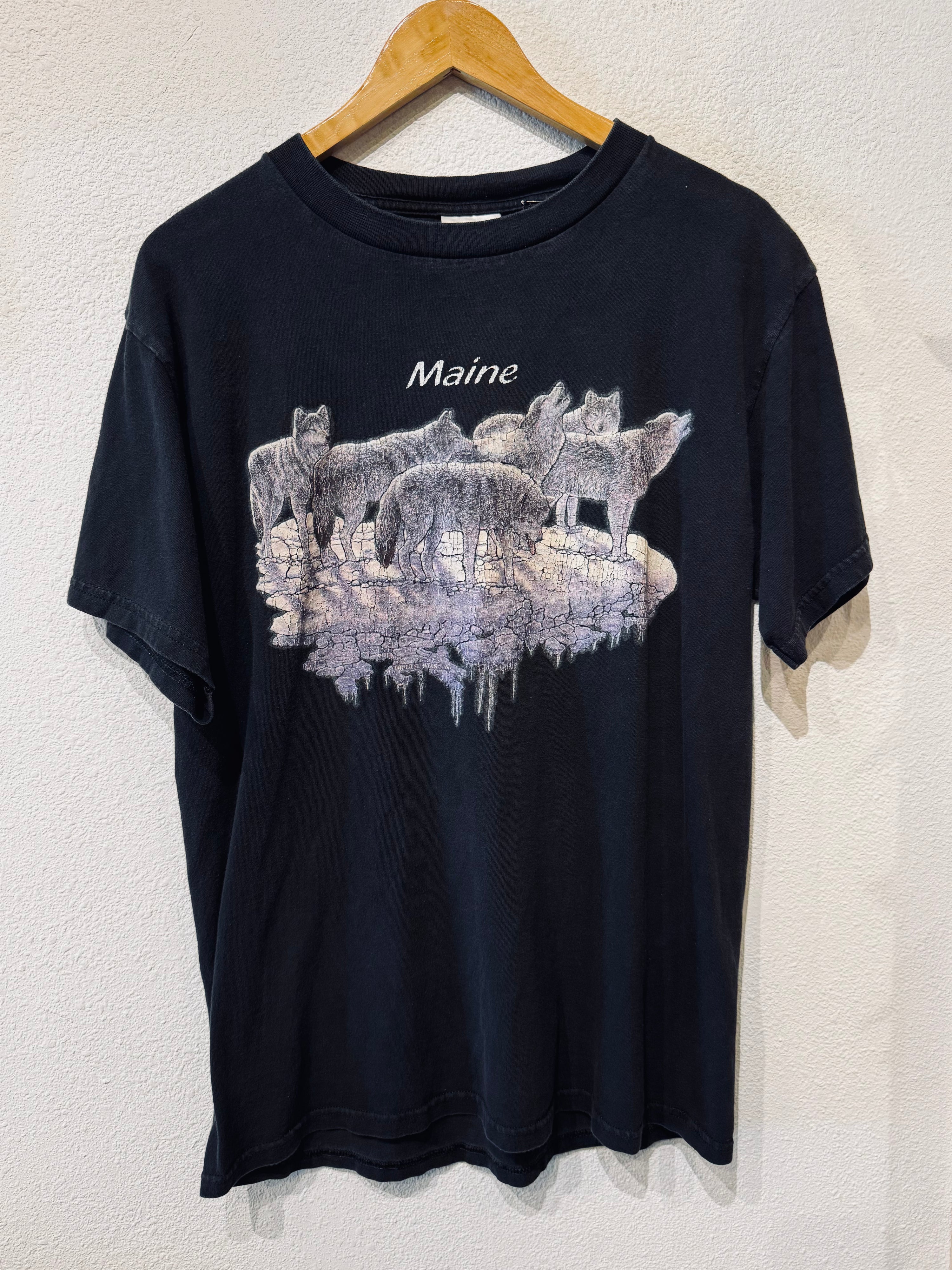 Maine Wolves Vintage Tee