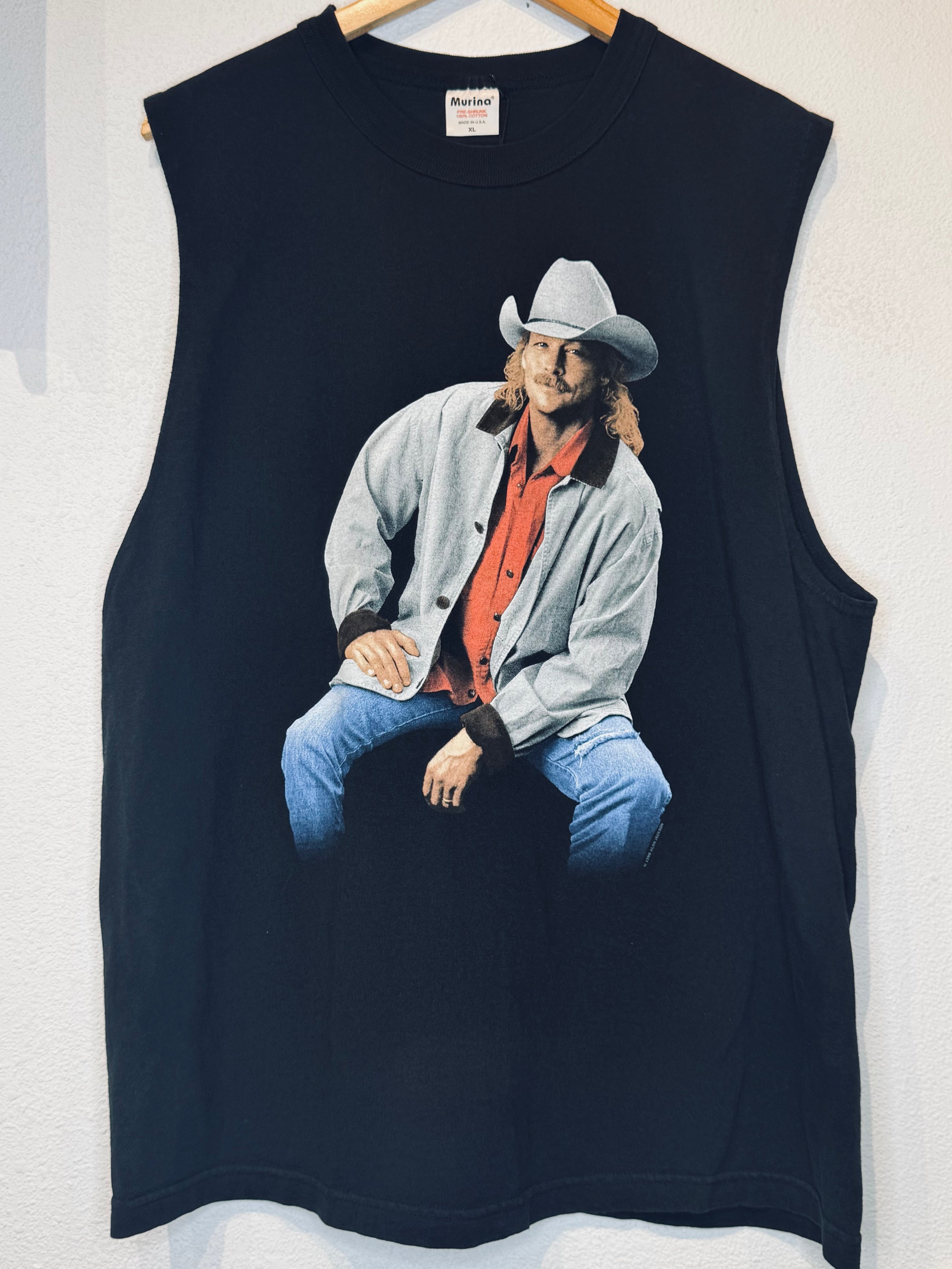Alan Jackson Boots Vintage Tank